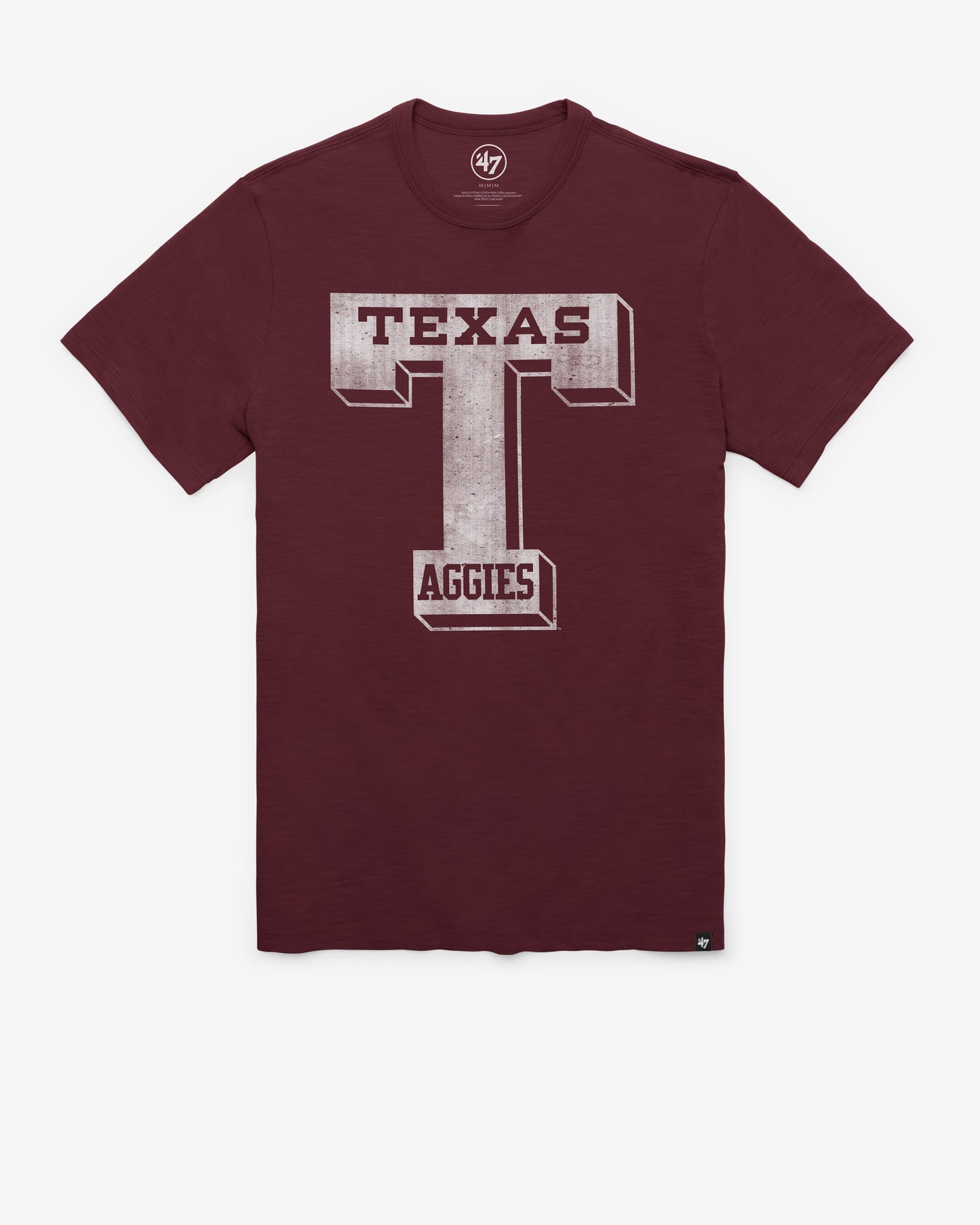 TEXAS A&M AGGIES VINTAGE GRIT '47 SCRUM TEE