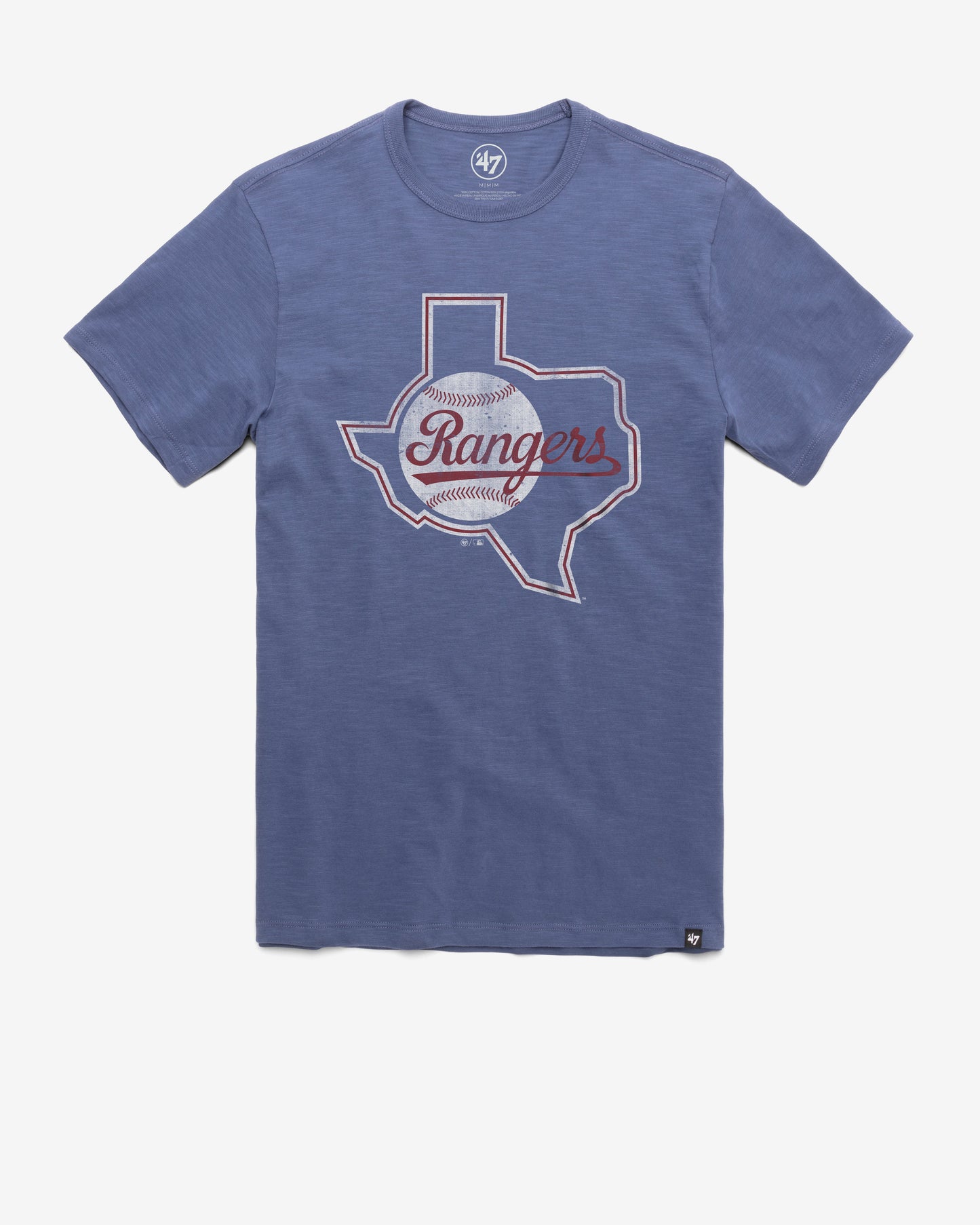 TEXAS RANGERS COOPERSTOWN GRIT '47 SCRUM TEE