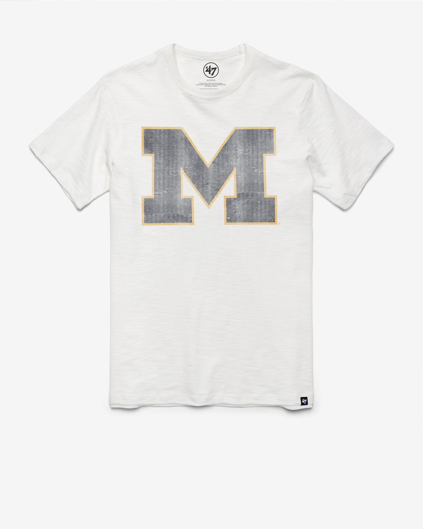 MICHIGAN WOLVERINES GRIT VINTAGE '47 SCRUM TEE