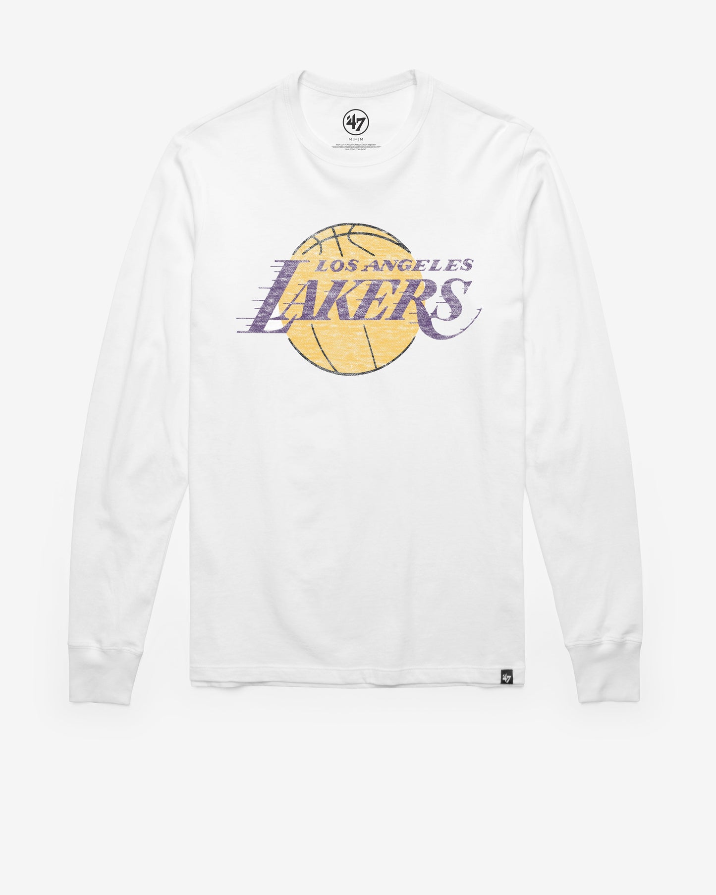 LOS ANGELES LAKERS PREMIER '47 FRANKLIN LONG SLEEVE TEE