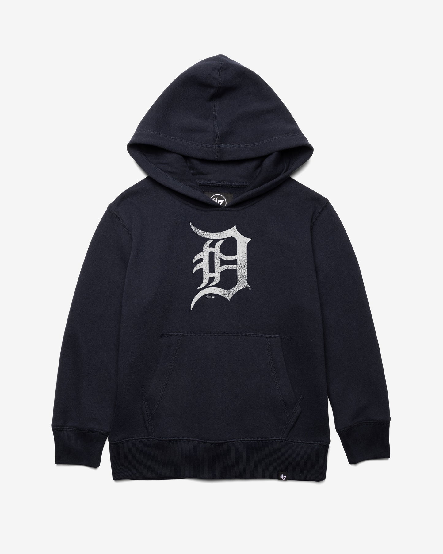 DETROIT TIGERS DISTRESSED IMPRINT '47 KID'S HEADLINE HOOD