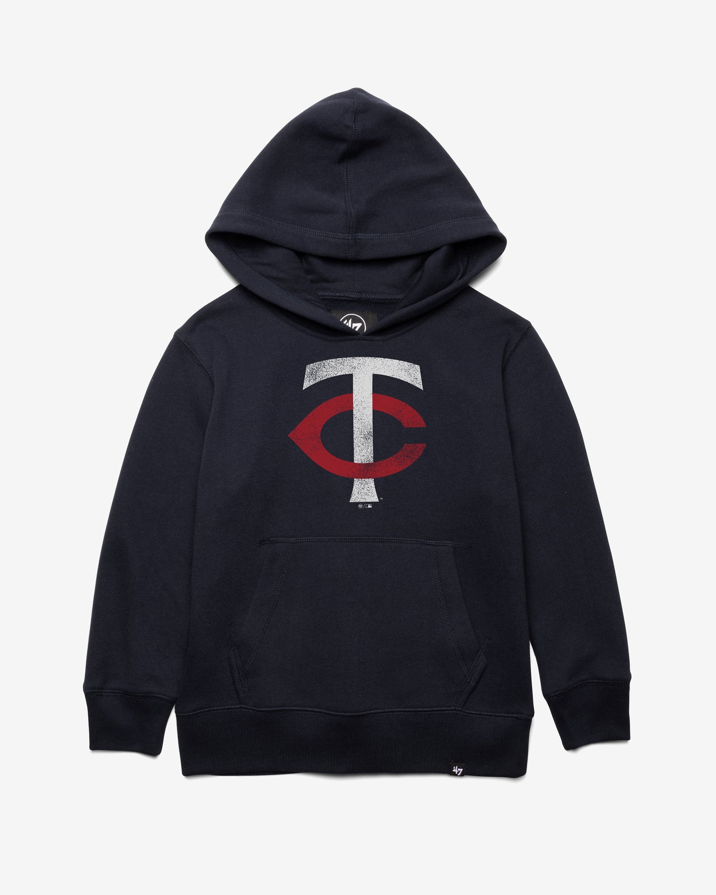 MINNESOTA TWINS DISTRESSED IMPRINT '47 KID'S HEADLNE HOOD