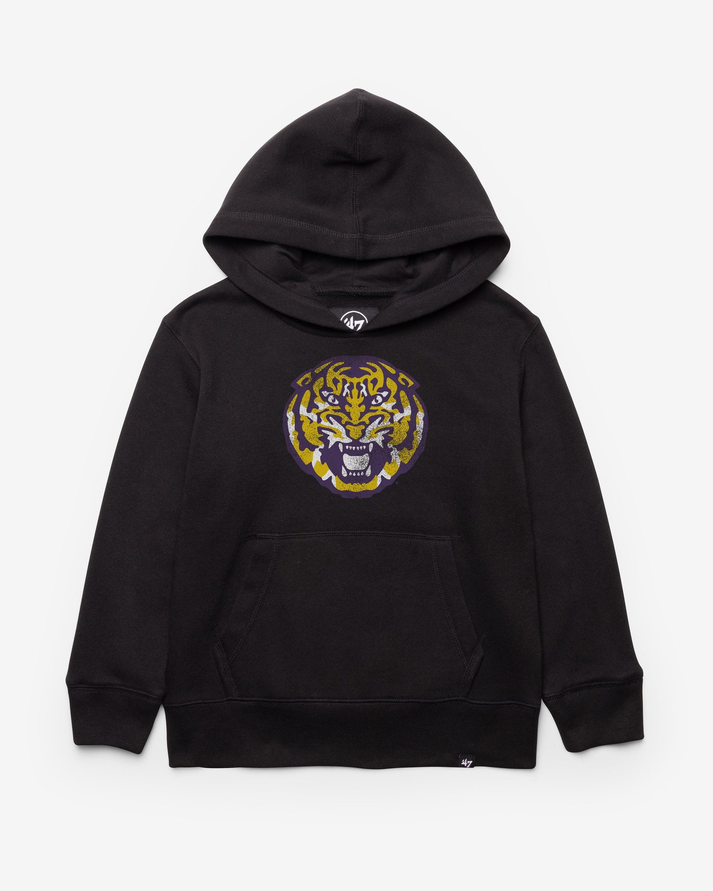 LOUISIANA STATE TIGERS LSU DISTRESSED IMPRINT '47 KID'S HEADLINE HOOD