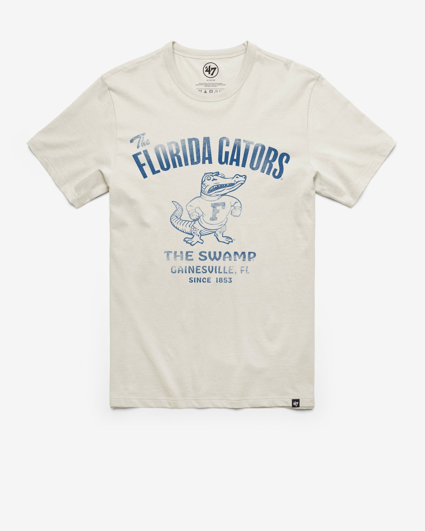 FLORIDA GATORS VINTAGE WIDE OPEN '47 FRANKLIN TEE