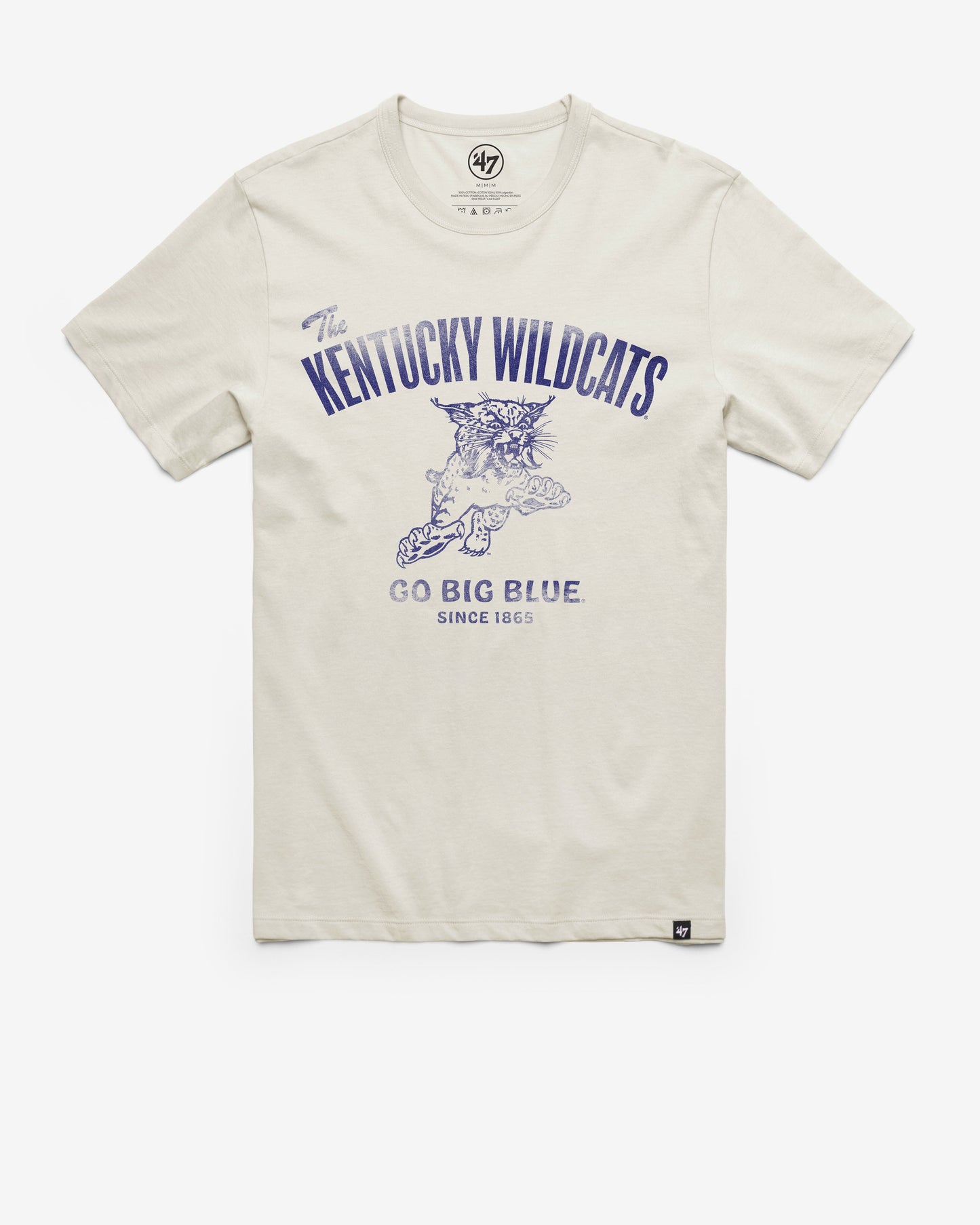KENTUCKY WILDCATS VINTAGE WIDE OPEN '47 FRANKLIN TEE