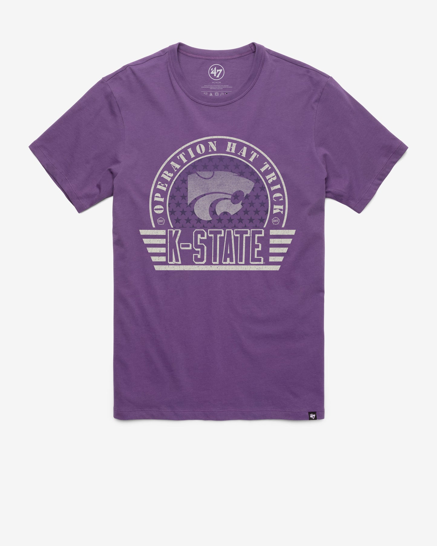KANSAS STATE WILDCATS OPERATION HAT TRICK OHT CONVOY '47 FRANKLIN TEE