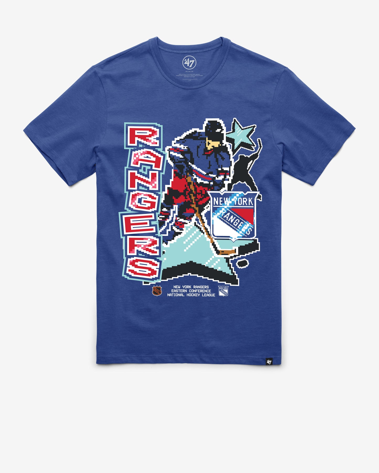 NEW YORK RANGERS VINTAGE LAMP LIGHTER '47 FRANKLIN TEE