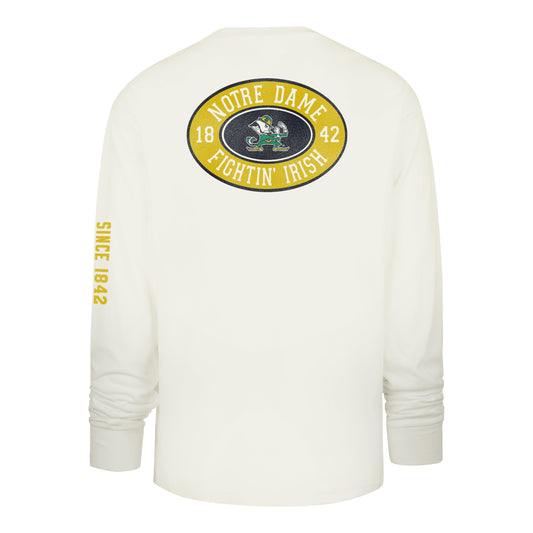 NOTRE DAME FIGHTING IRISH TIDE SWEEP MONTAUK '47 FOUNDATION LONG SLEEVE TEE