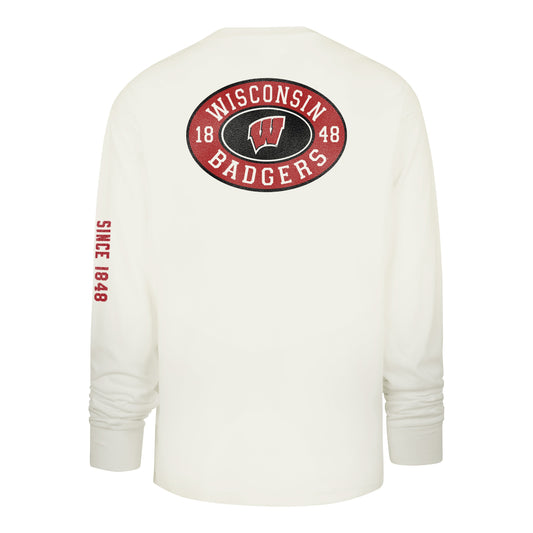 WISCONSIN BADGERS TIDE SWEEP '47 MONTAUK FOUNDATION LONG SLEEVE TEE