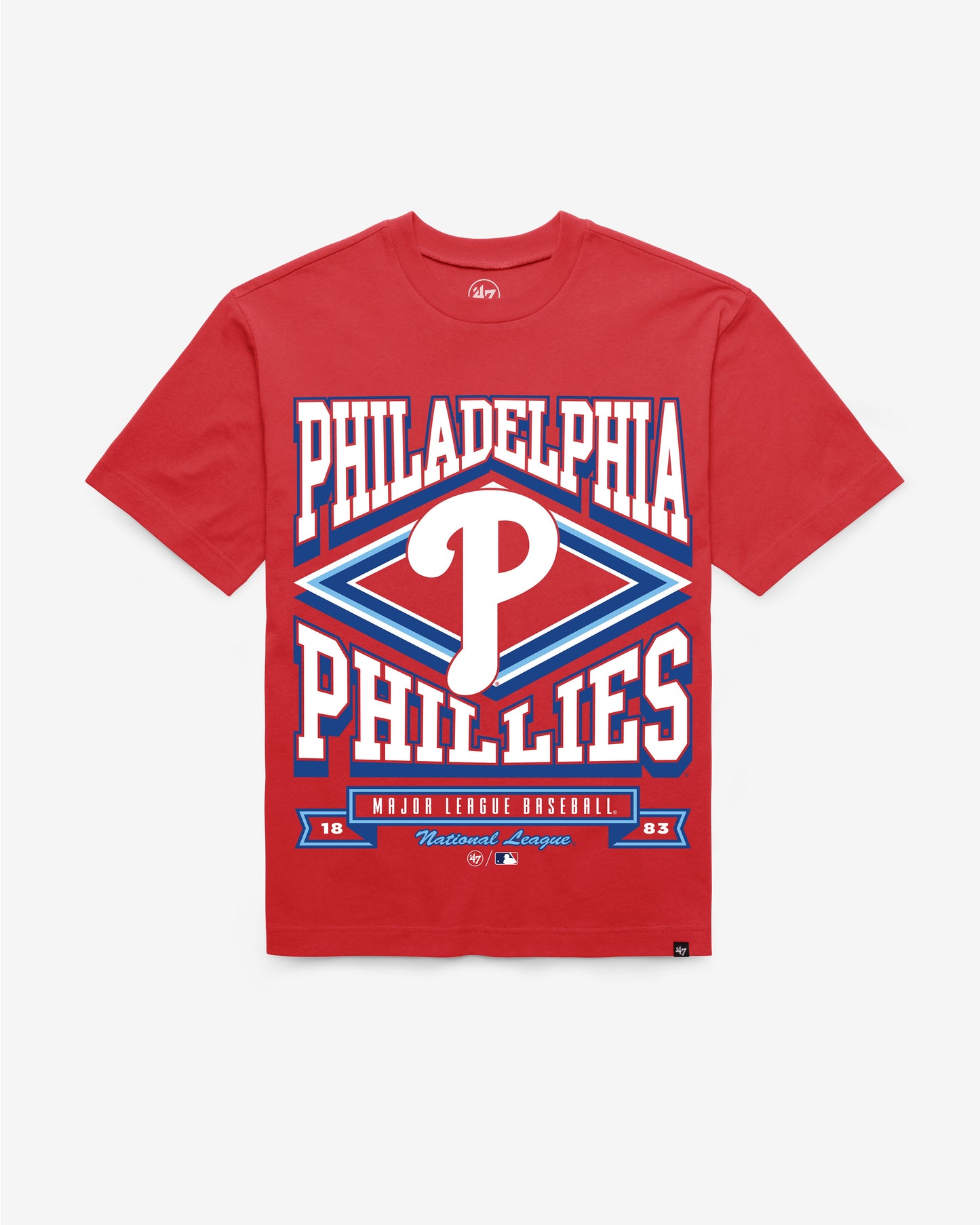PHILADELPHIA PHILLIES HEATER '47 FOUNDATION TEE