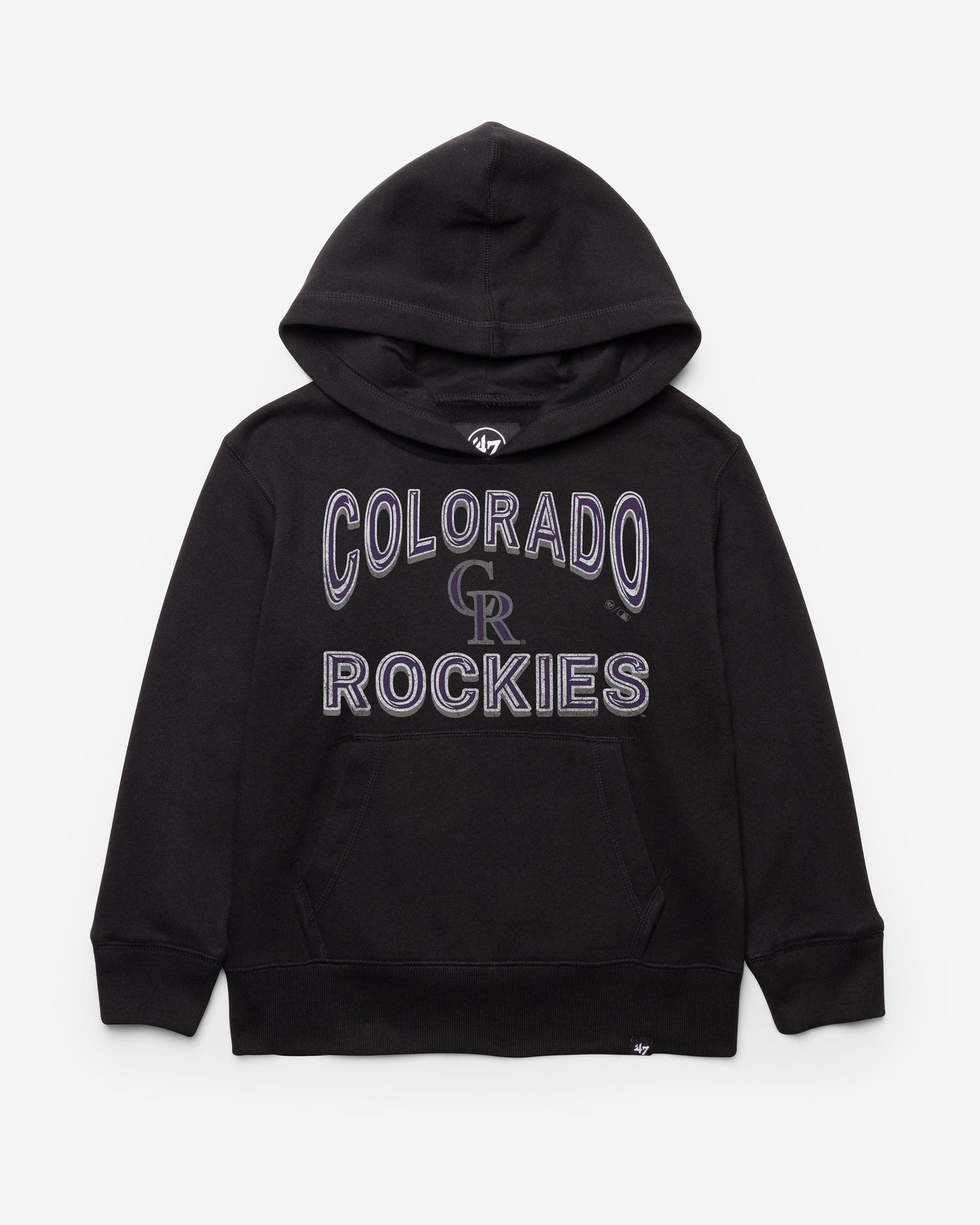 COLORADO ROCKIES FAN OUT '47 KID'S HEADLINE HOOD