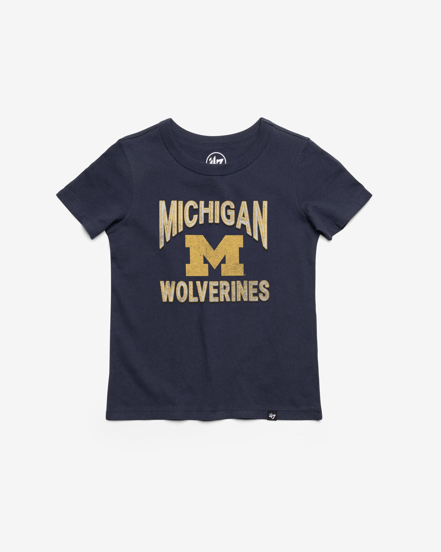 MICHIGAN WOLVERINES FAN OUT '47 KID'S FRANKLIN TEE