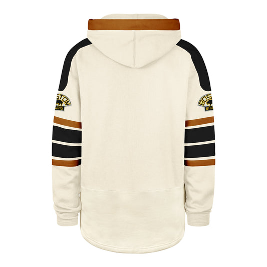 OLD TIME HOCKEY BOSTON BRUINS VINTAGE BLUE LINE '47 HERITAGE LACER