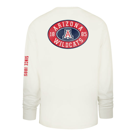 ARIZONA WILDCATS TIDE SWEEP MONTAUK '47 FOUNDATION LONG SLEEVE TEE