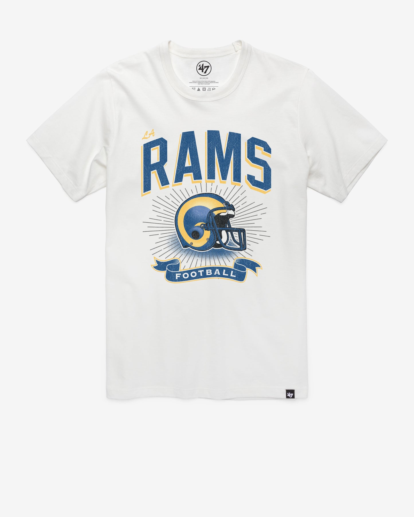 LOS ANGELES RAMS HISTORIC PRIME PLAY '47 FRANKLIN TEE