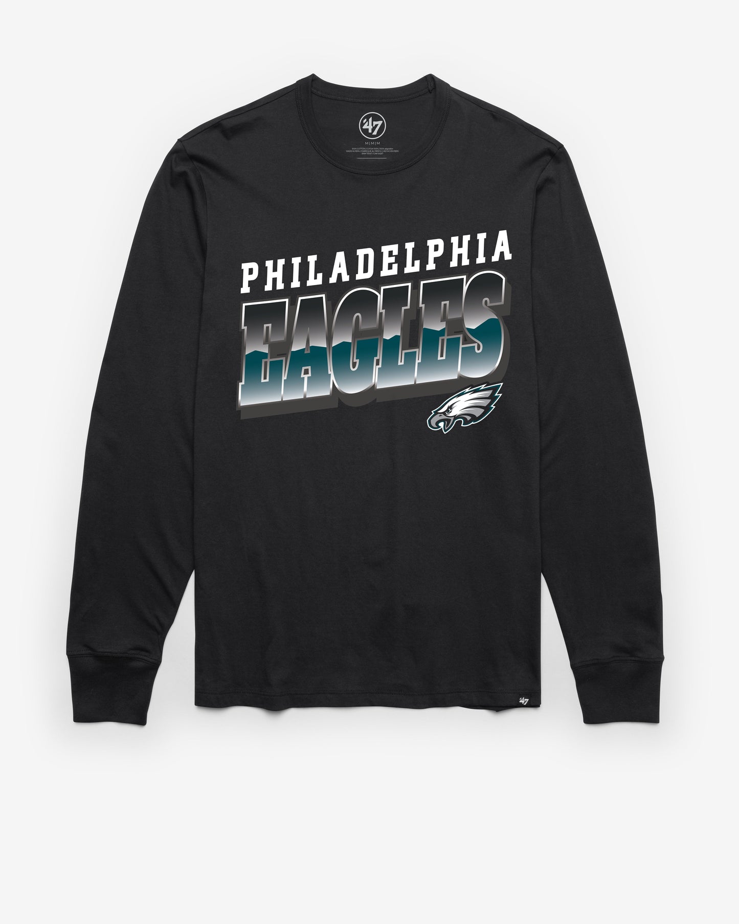 PHILADELPHIA EAGLES POLISHED '47 FRANKLIN LONG SLEEVE TEE