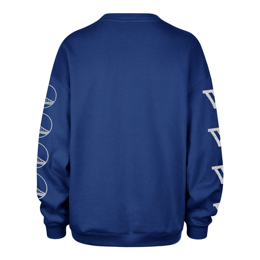 GOLDEN STATE WARRIORS GO BIG '47 OVERSIZED CREW WOMENS