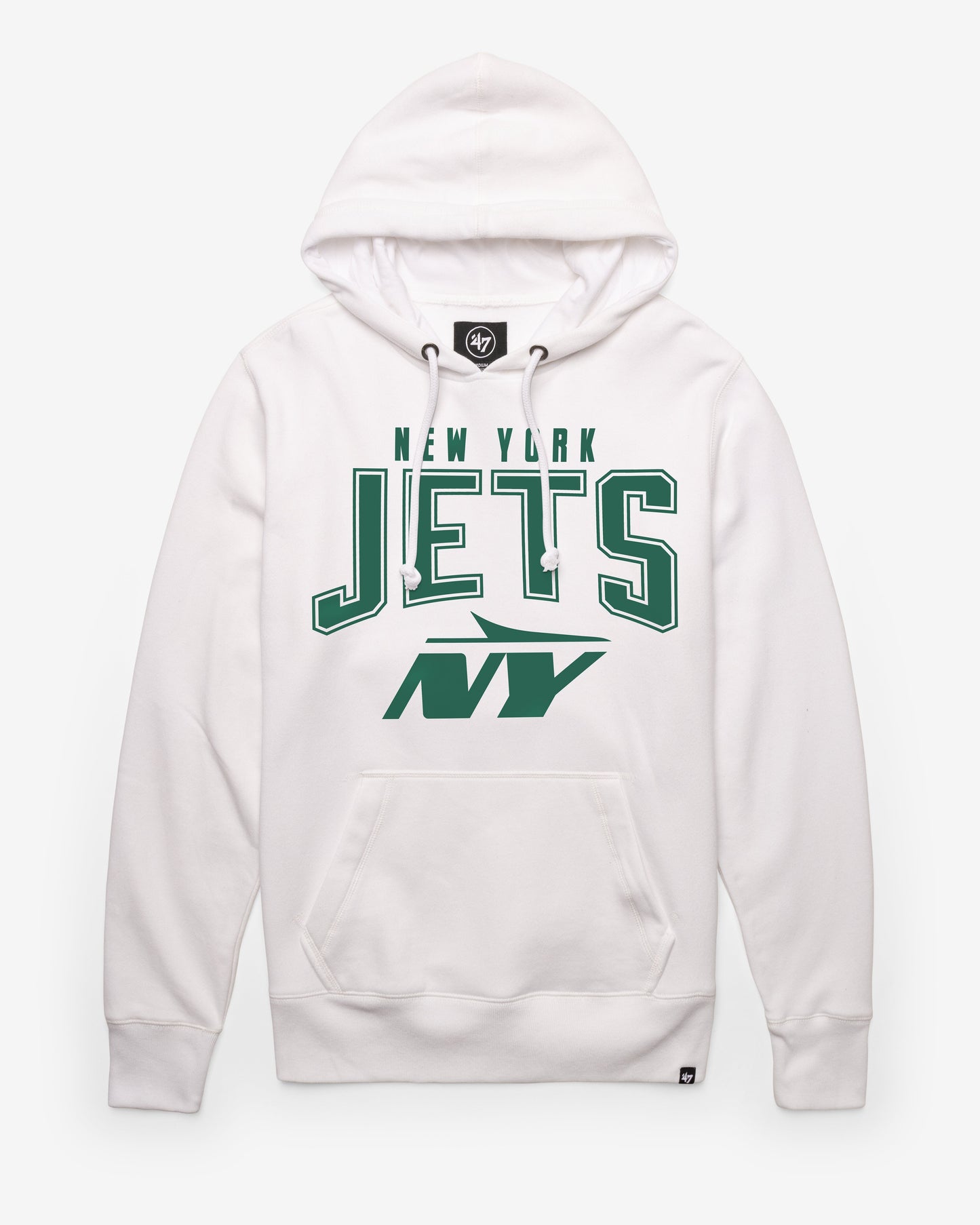 NEW YORK JETS TEAM ELEMENTS ARCH '47 HEADLINE HOOD