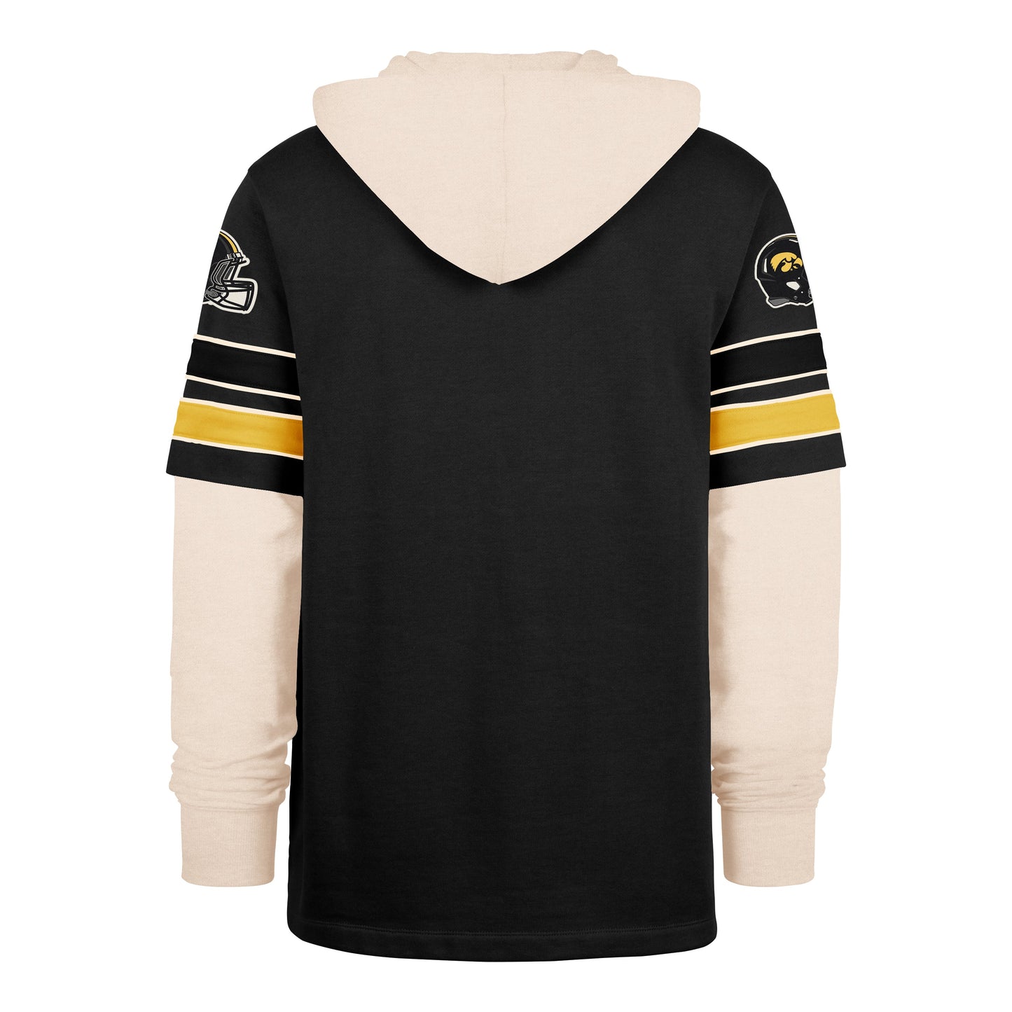 IOWA HAWKEYES SPLIT ZONE '47 CORNERBCK DUO LACER