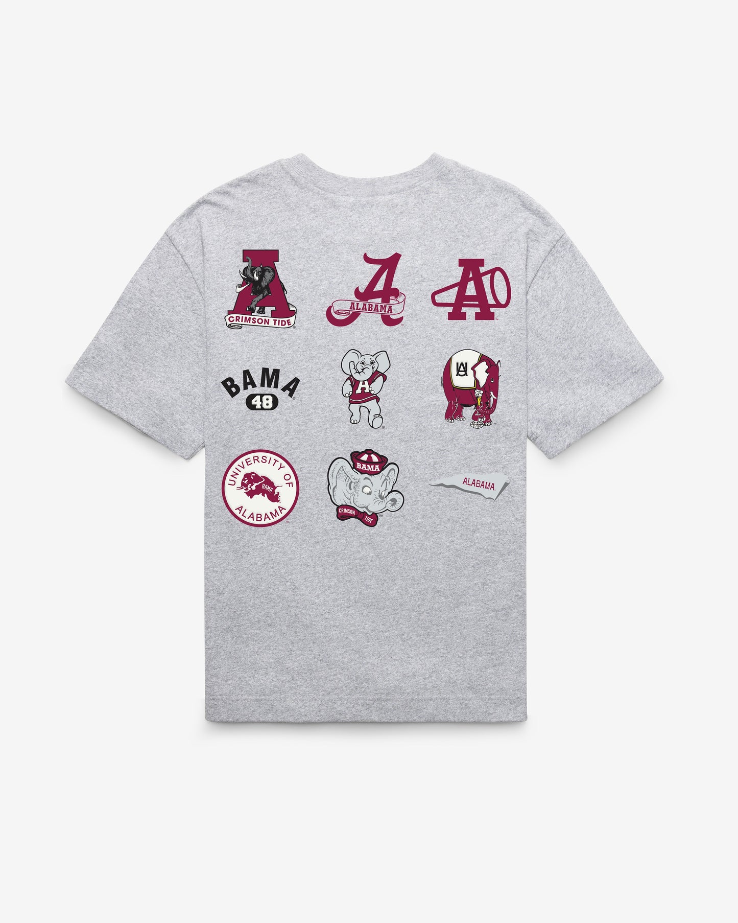 ALABAMA CRIMSON TIDE VINTAGE HISTORY LOCK '47 FOUNDATION TEE