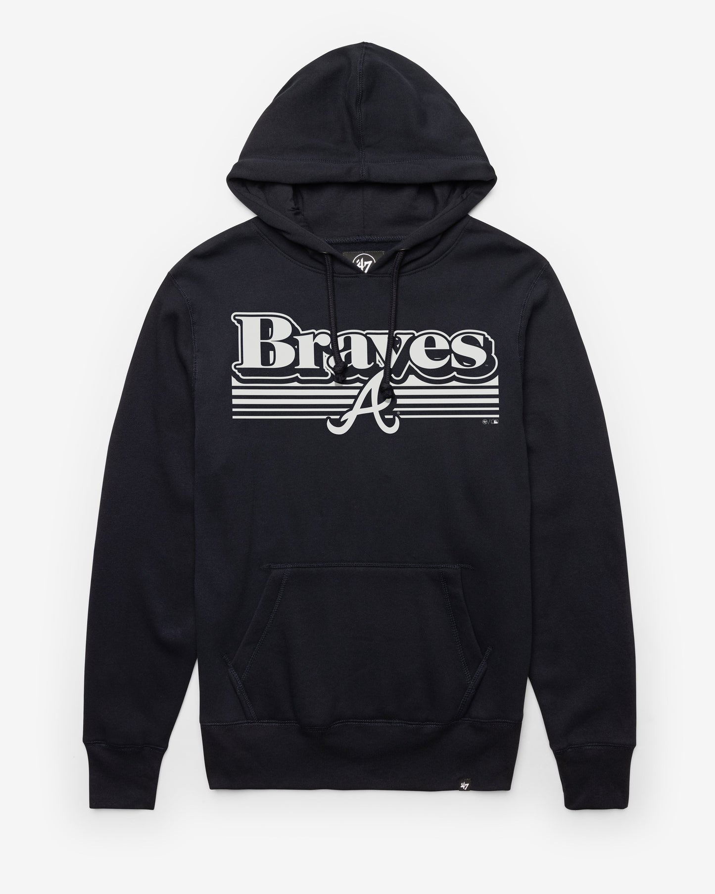 ATLANTA BRAVES SCRIPT FADE '47 HEADLINE HOOD