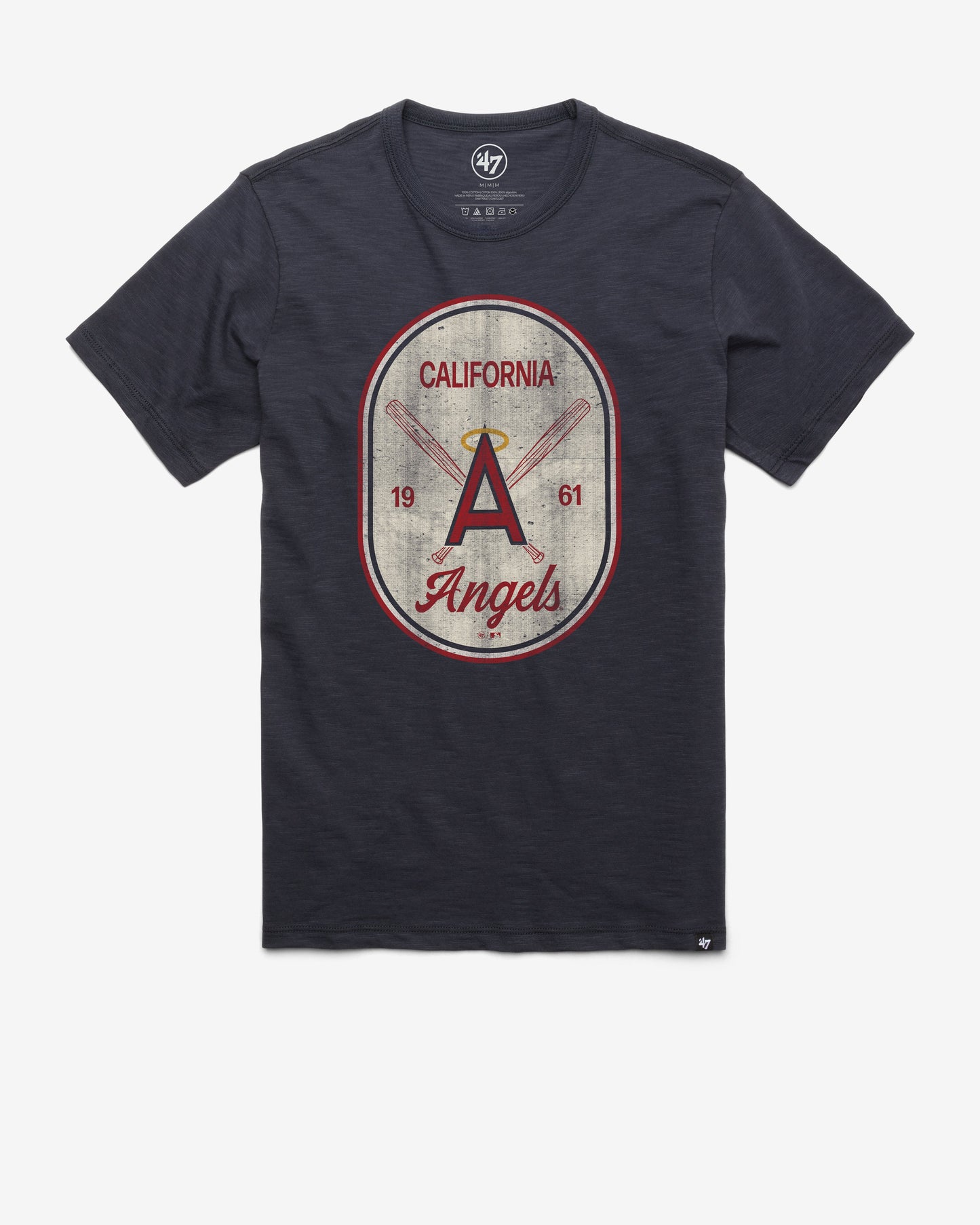 LOS ANGELES ANGELS COOPERSTOWN CROSS PATCH '47 SCRUM TEE