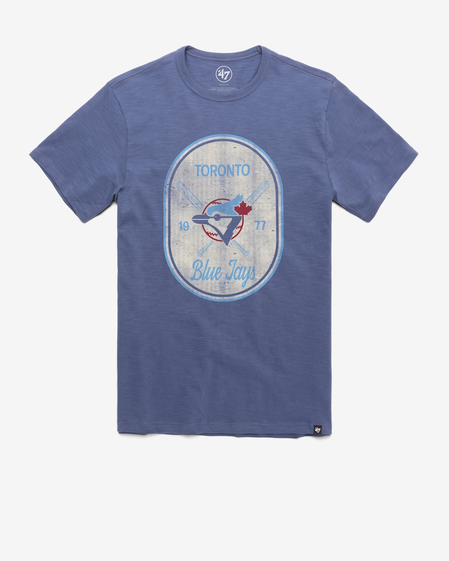 TORONTO BLUE JAYS COOPERSTOWN CROSS PATCH '47 SCRUM TEE