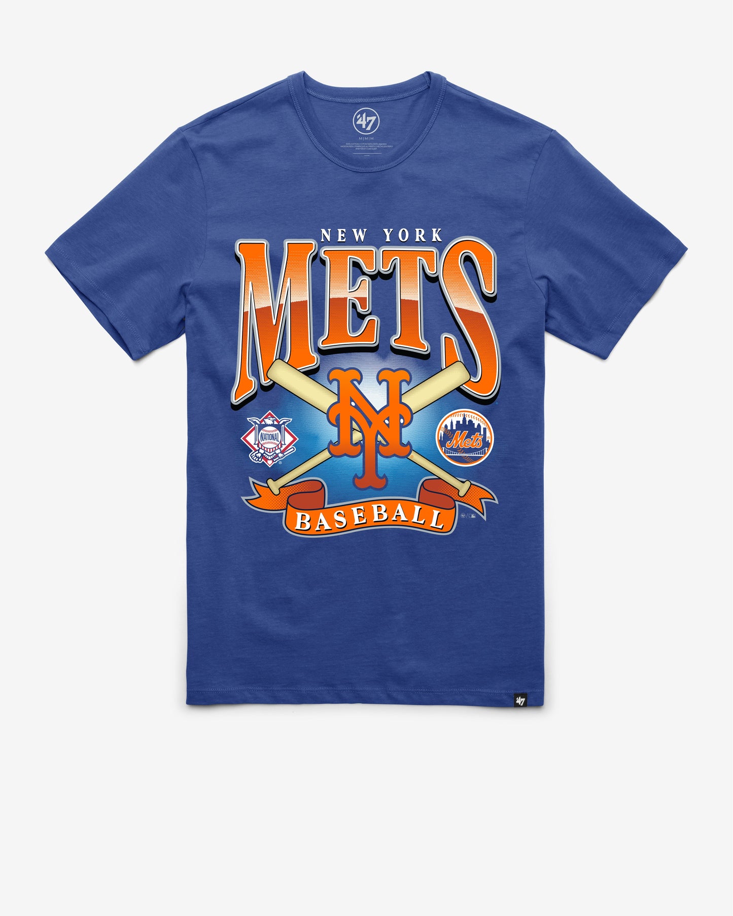 NEW YORK METS CHROMETOWN '47 FRANKLIN TEE