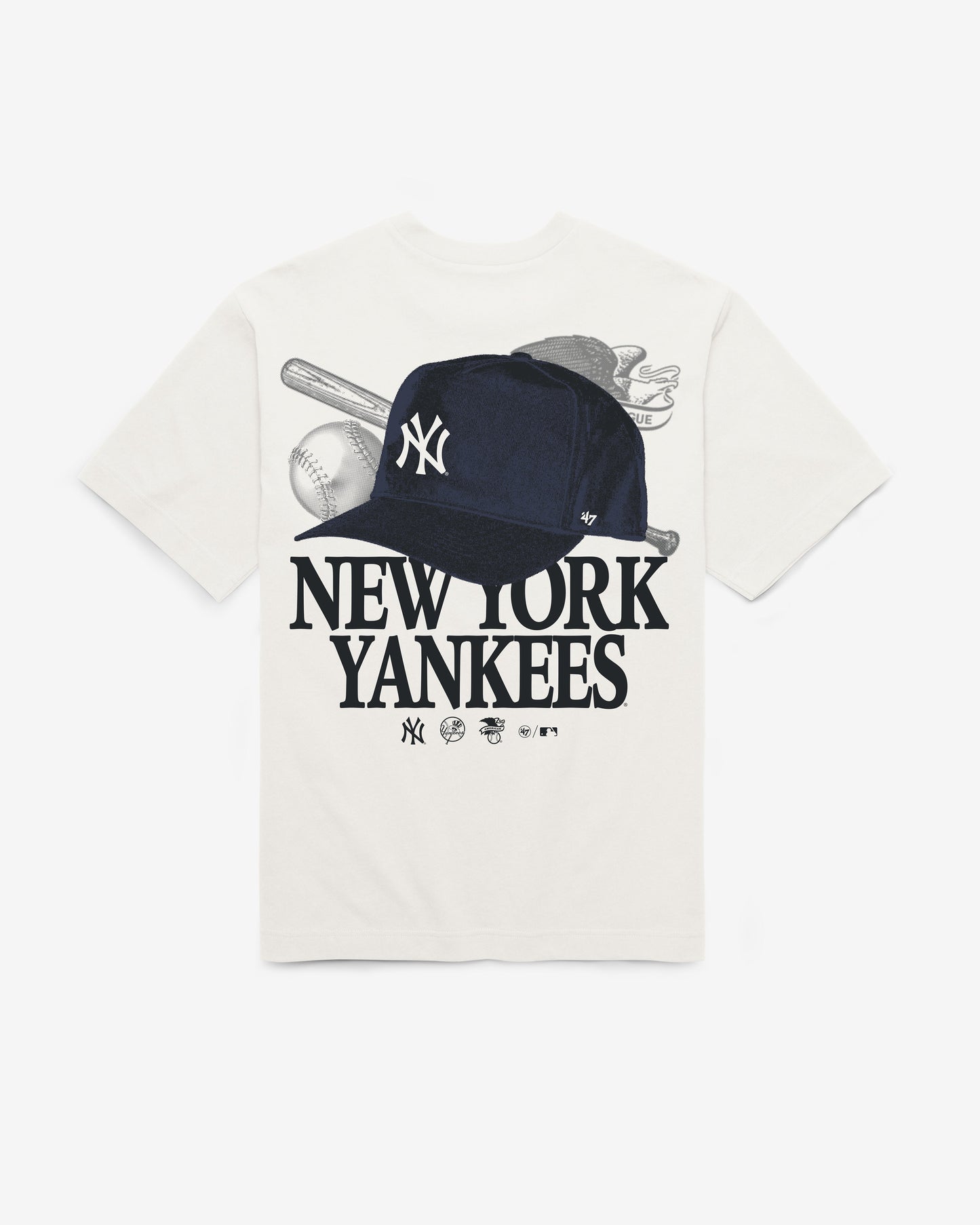 NEW YORK YANKEES IN THE PAPER '47 FOUNDATION TEE