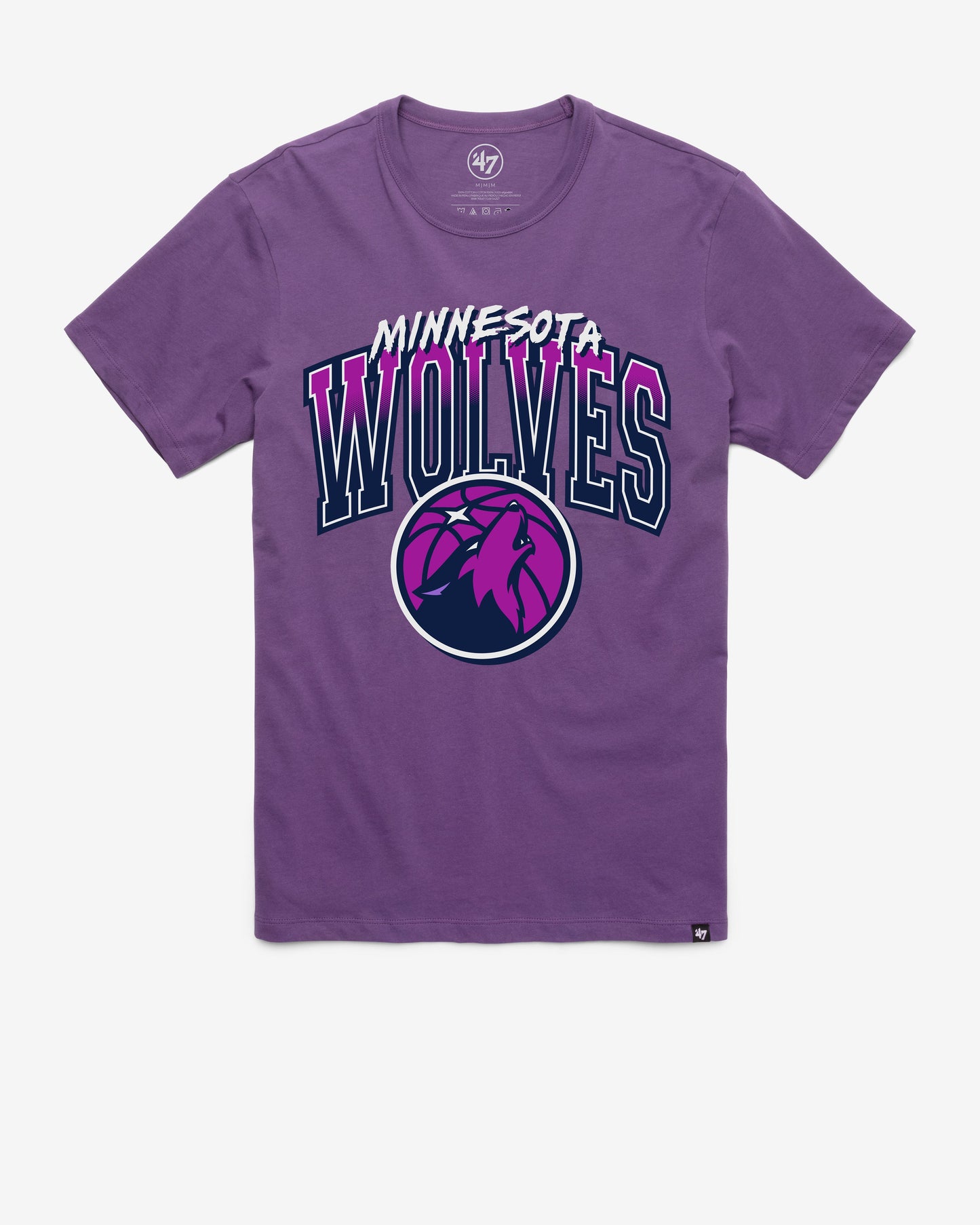 MINNESOTA TIMBERWOLVES CITY EDITION SWISH FADE '47 FRANKLIN TEE
