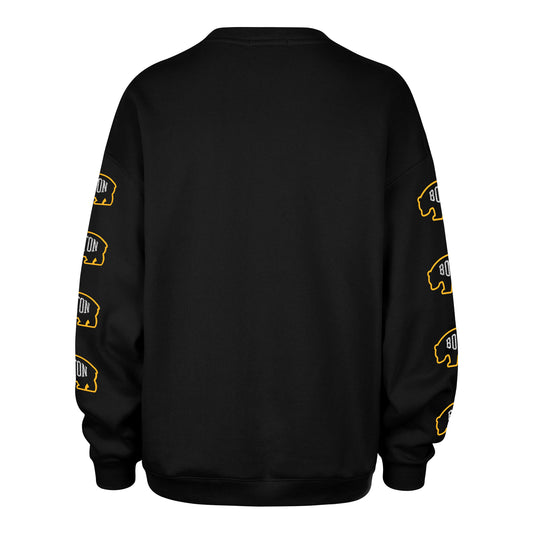 BOSTON BRUINS GO BIG '47 OVERSIZED CREW WOMENS