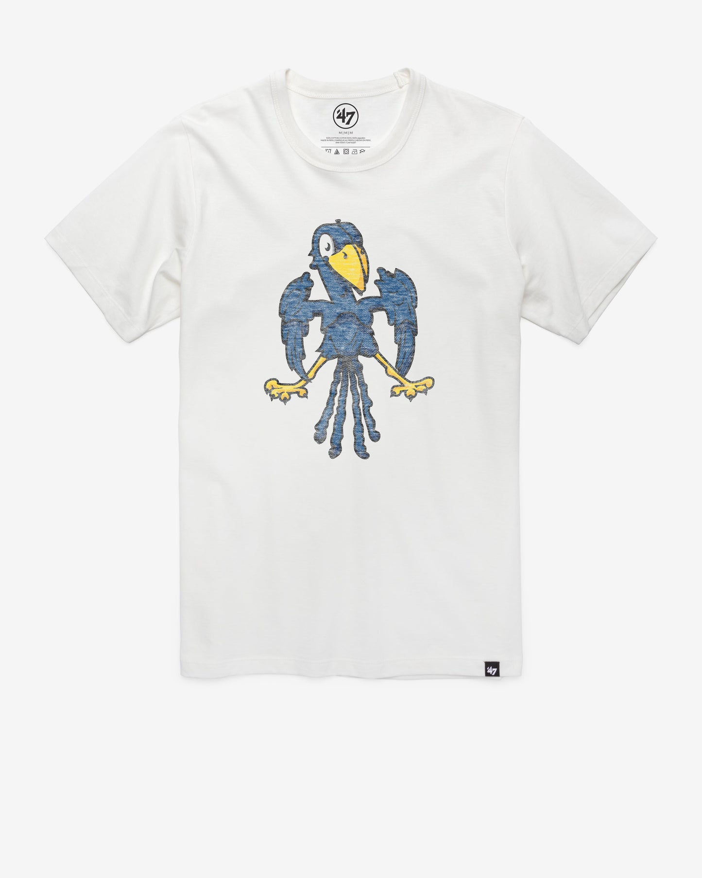 KANSAS JAYHAWKS VINTAGE PREMIER '47 FRANKLIN TEE
