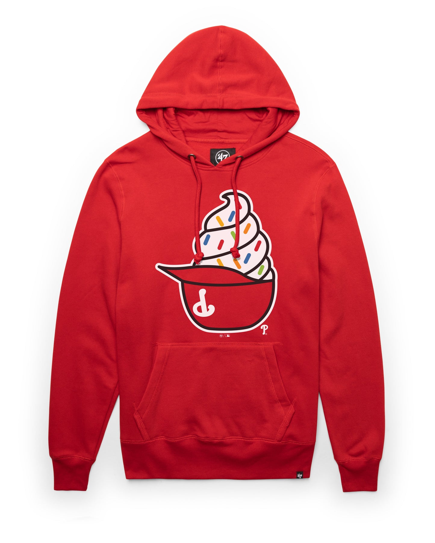 PHILADELPHIA PHILLIES ICE CREAM '47 HEADLINE HOOD