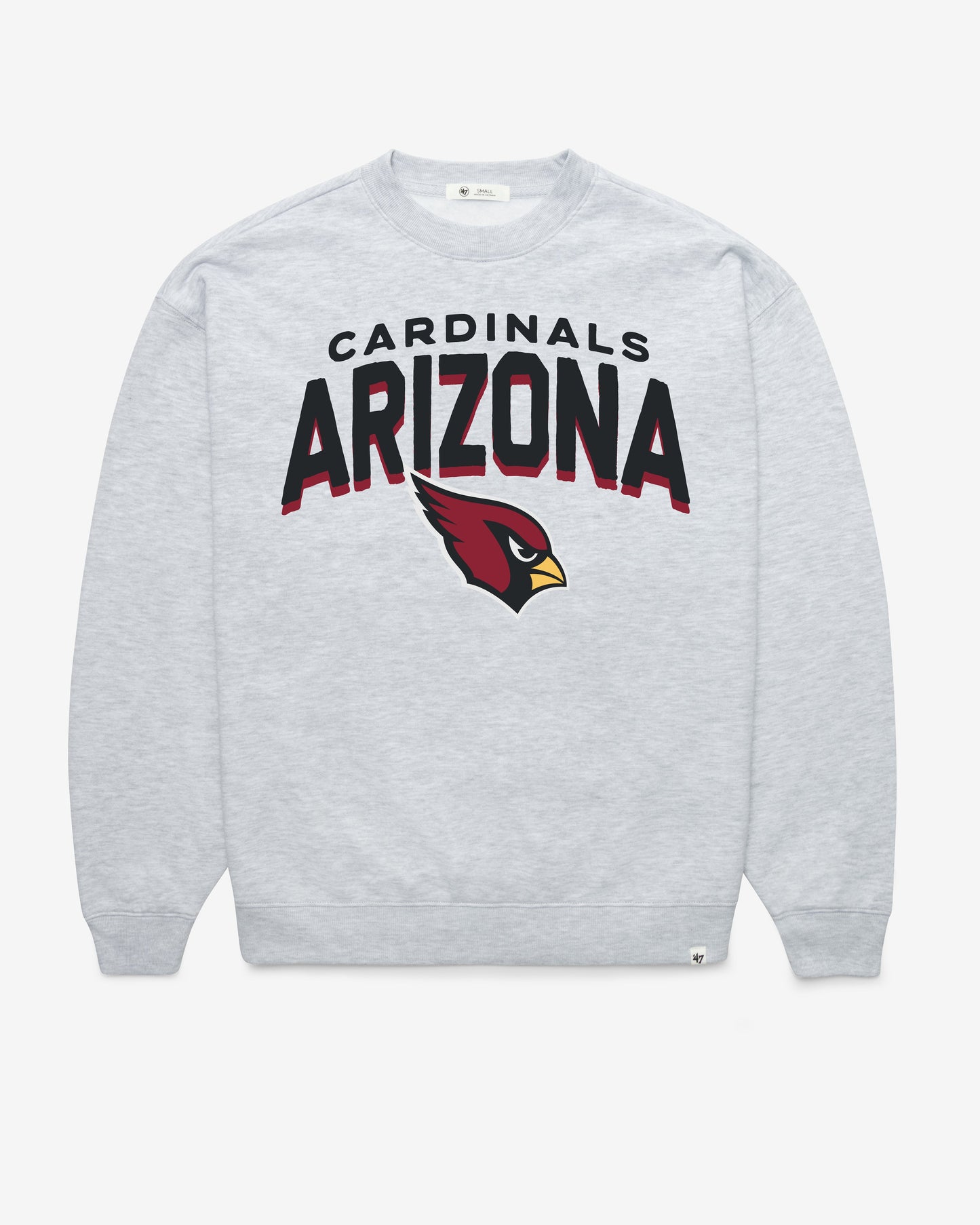 ARIZONA CARDINALS CAMPUS ARCH CLOUD '47 OVERSIZED CREW WOMENS