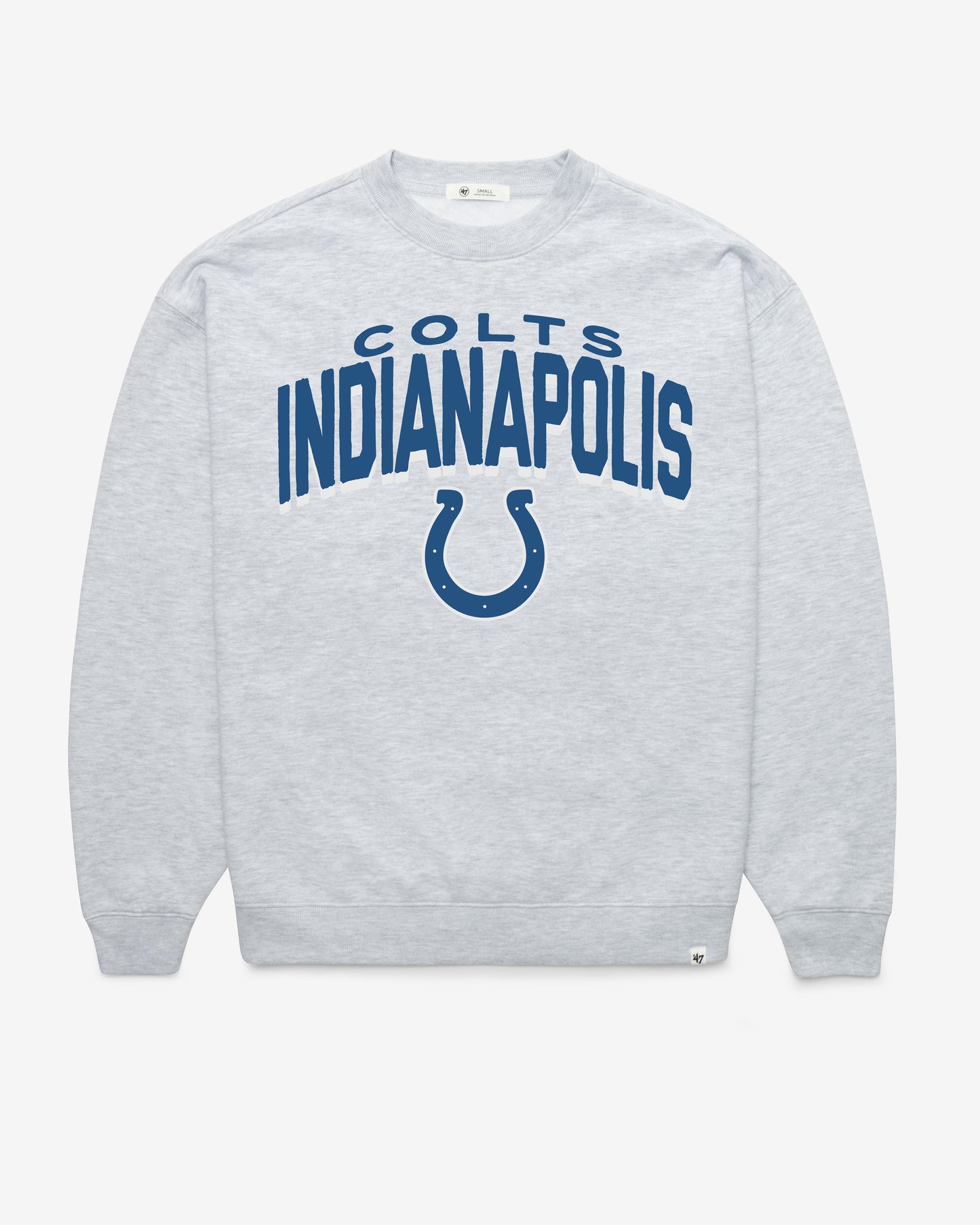 INDIANAPOLIS COLTS CAMPUS ARCH CLOUD '47 OVERSIZED CREW WOMENS