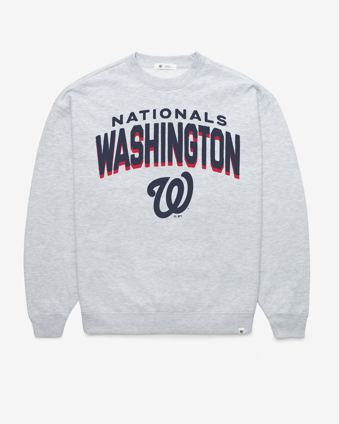 WASHINGTON NATIONALS CAMPUS ARCH CLOUD '47 OVERSIZED CREW WOMENS
