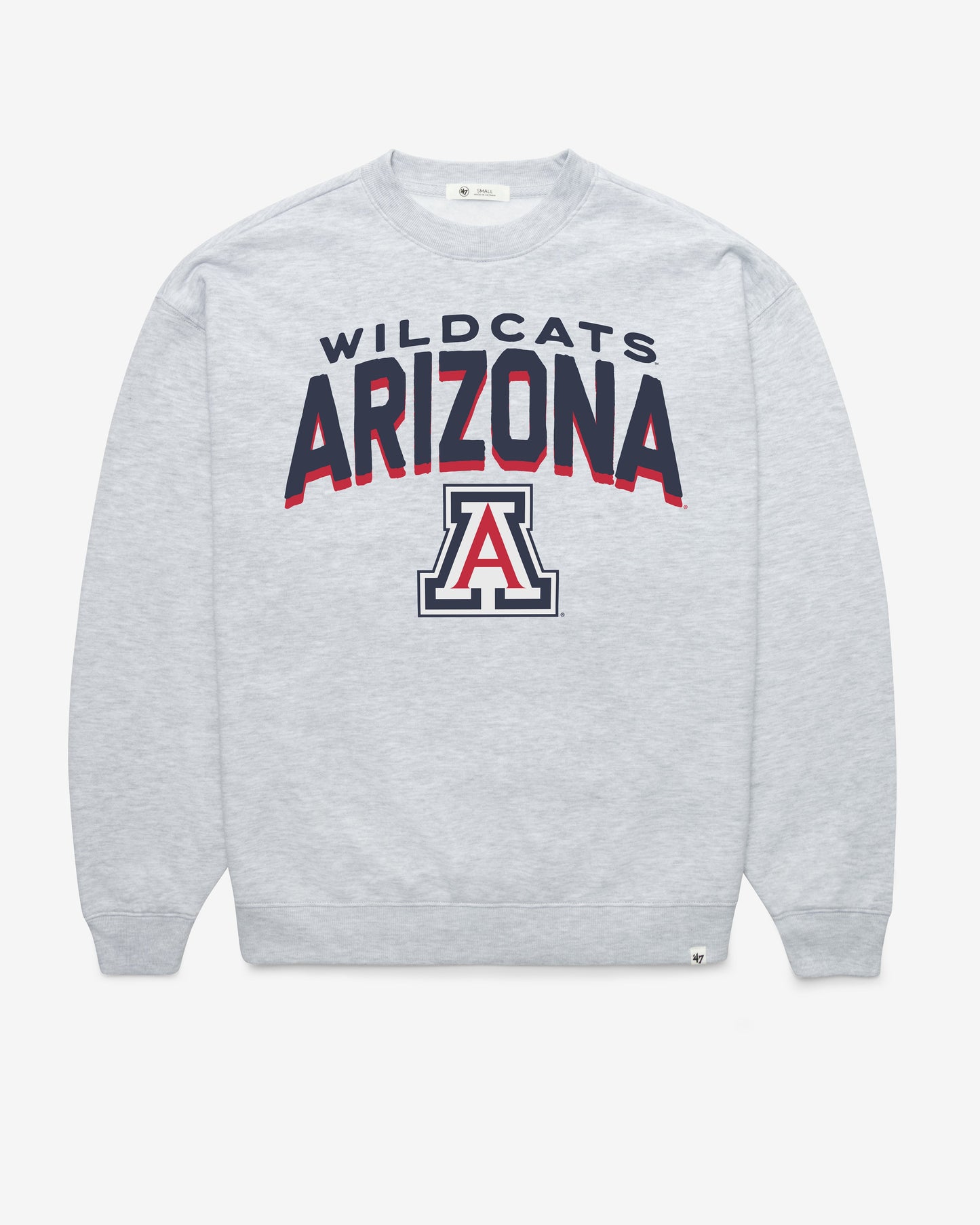 ARIZONA WILDCATS CAMPUS ARCH CLOUD '47 OVERSIZED CREW WOMENS
