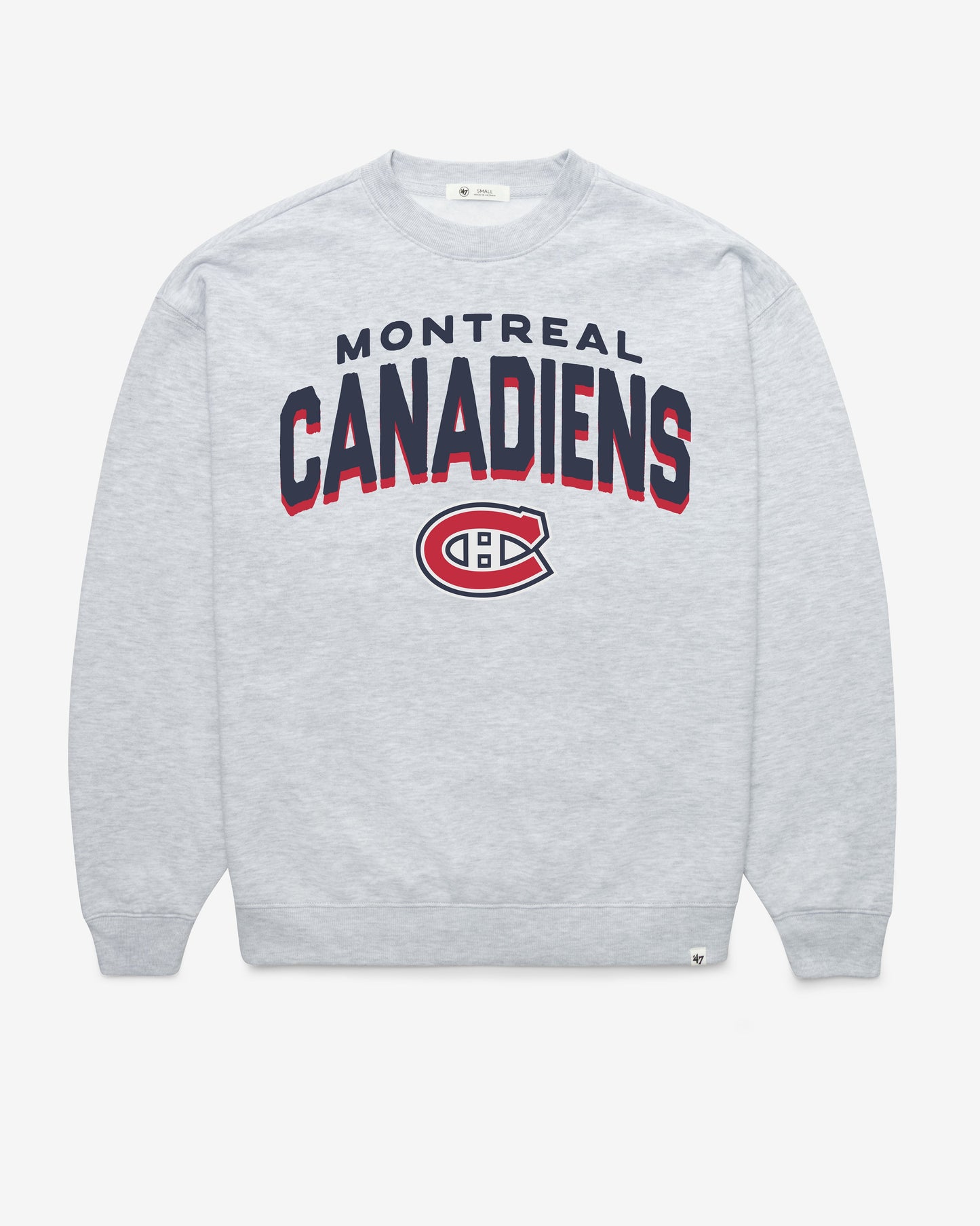 MONTREAL CANADIENS CAMPUS ARCH CLOUD '47 OVERSIZED CREW WOMENS