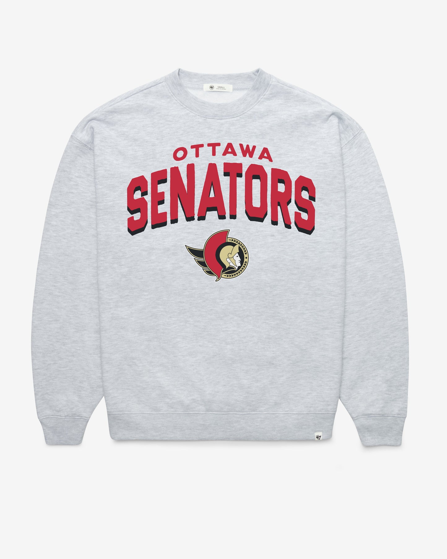 OTTAWA SENATORS CAMPUS ARCH CLOUD '47 OVERSIZED CREW WOMENS
