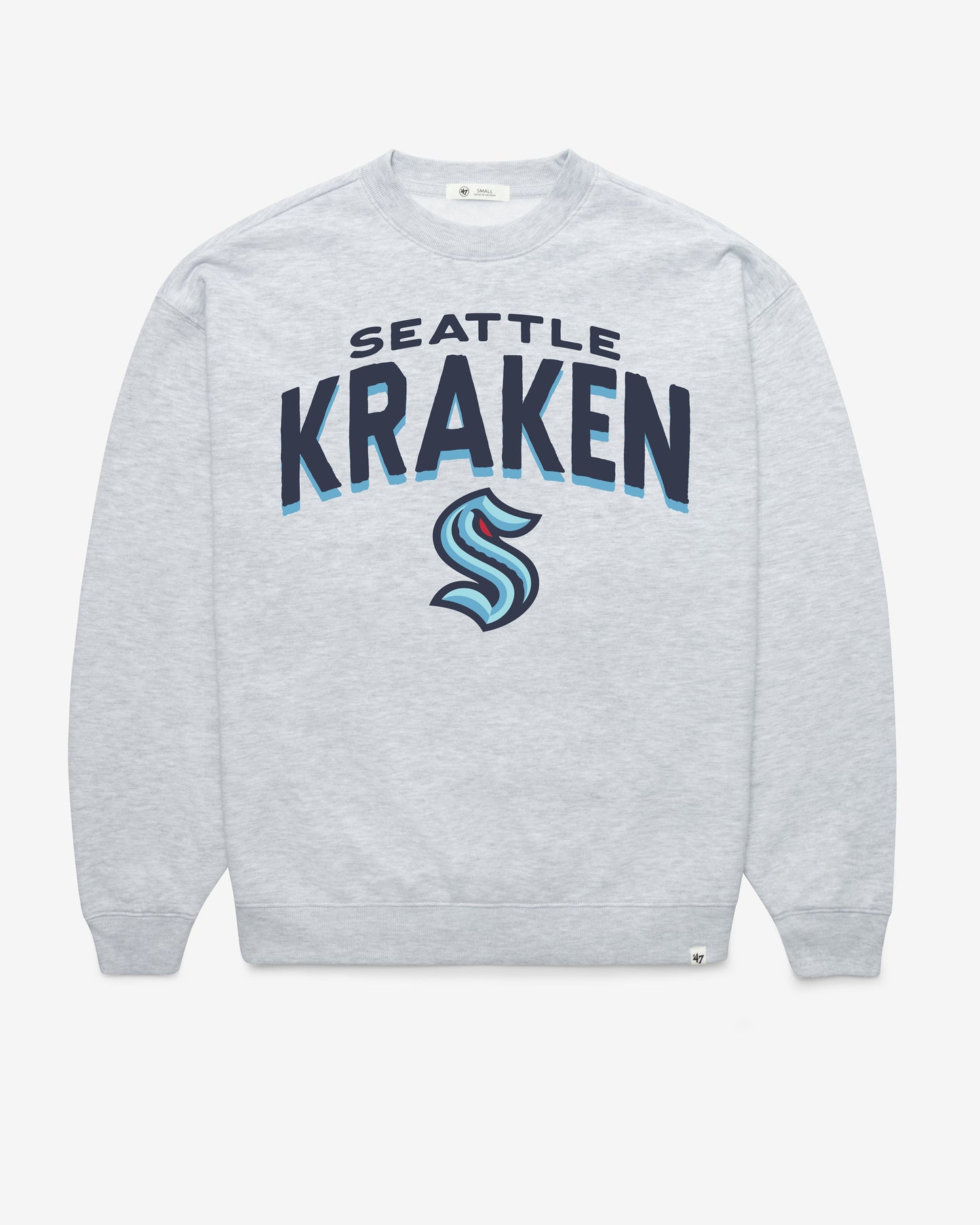 SEATTLE KRAKEN CAMPUS ARCH CLOUD '47 OVERSIZED CREW WOMENS