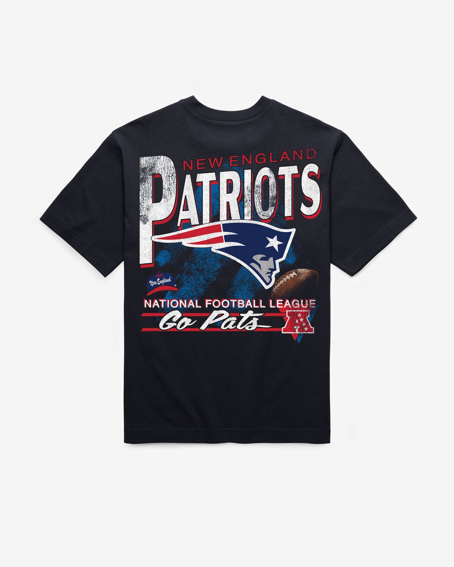 NEW ENGLAND PATRIOTS UNDER BAR '47 FOUNDATION TEE