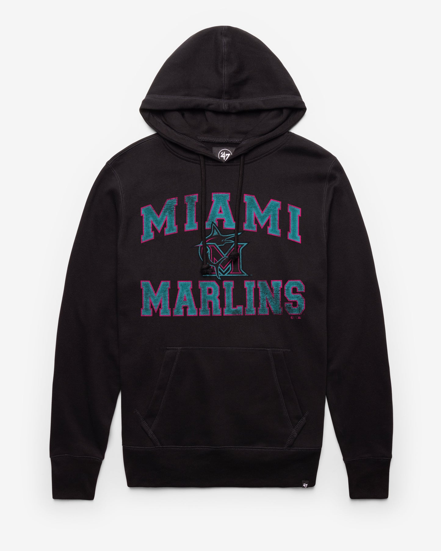 MIAMI MARLINS CITY CONNECT UNION ARCH '47 HEADLINE HOOD