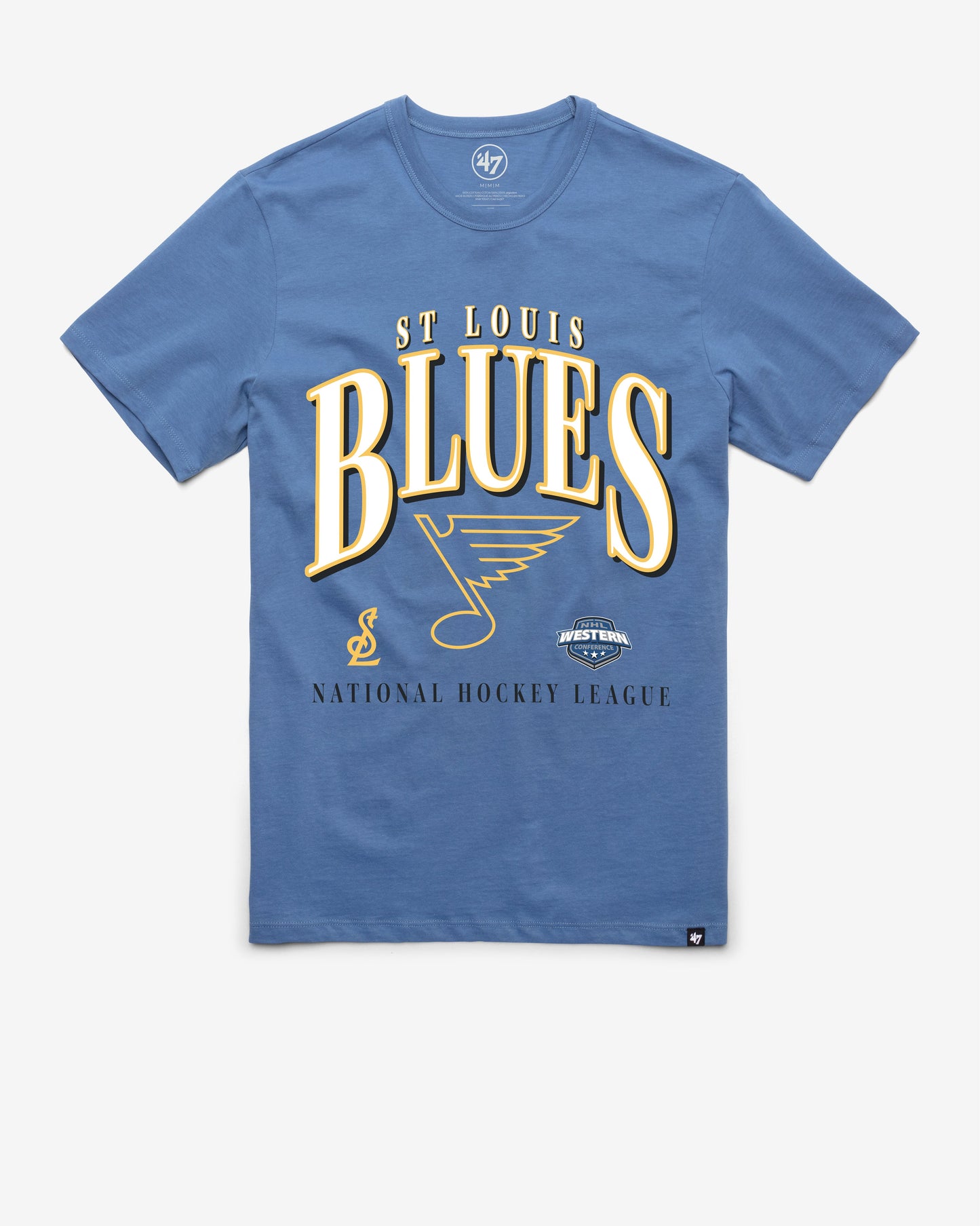 ST LOUIS BLUES CREASE '47 FRANKLIN TEE