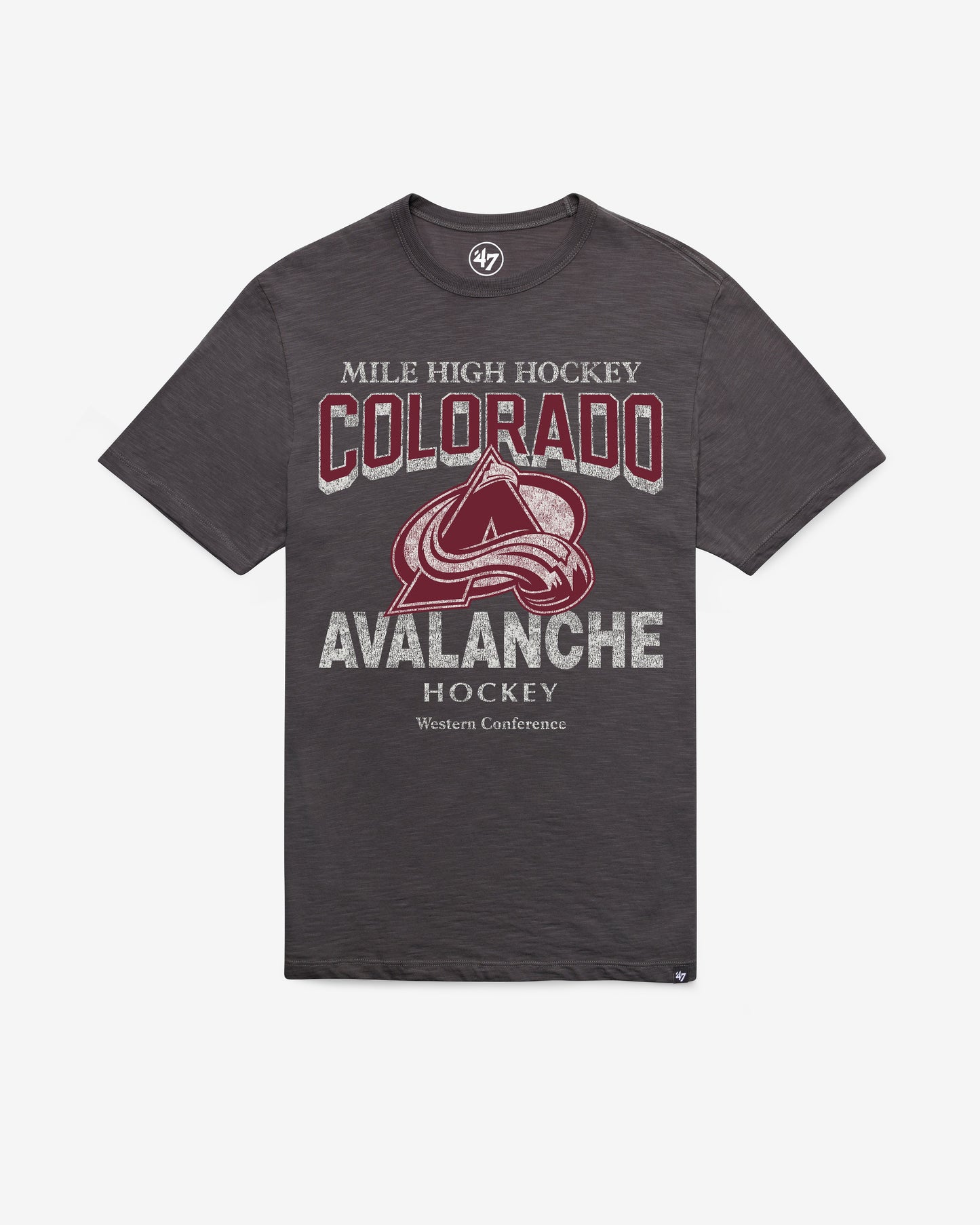 COLORADO AVALANCHE HEAD ON '47 SCRUM TEE