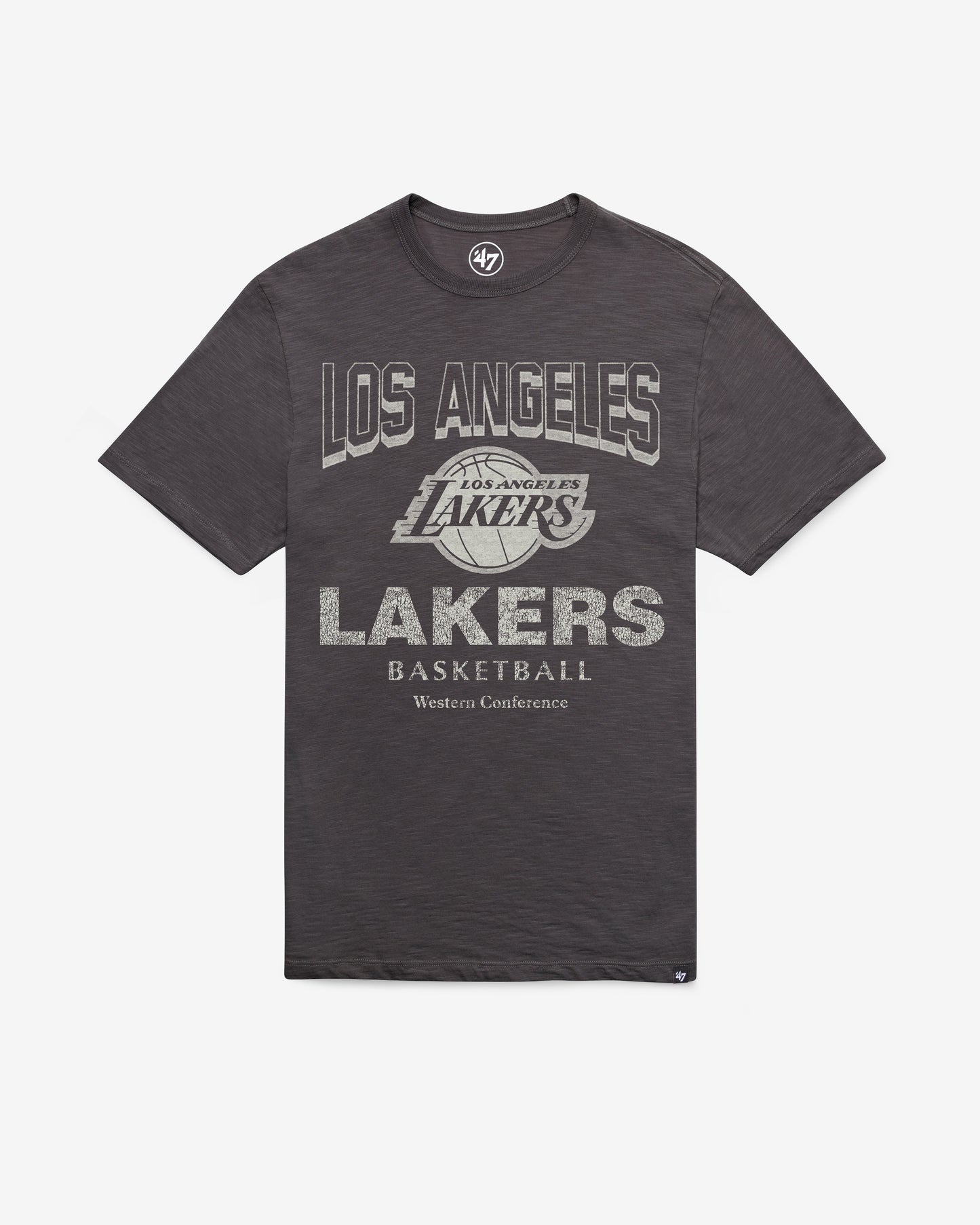 LOS ANGELES LAKERS HEAD ON '47 SCRUM TEE