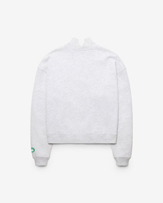 BOSTON CELTICS SCRIPT '47 MOCK NECK PULLOVER WOMENS