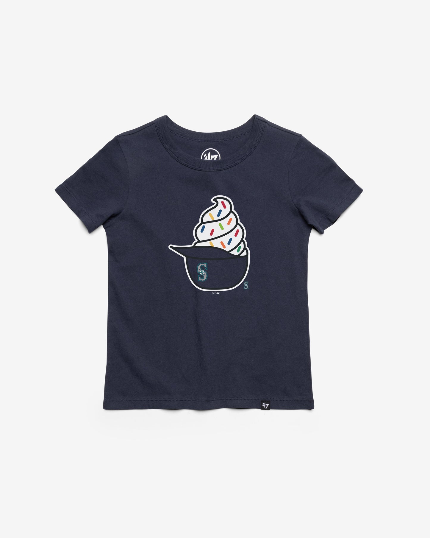 SEATTLE MARINERS ICE CREAM '47 KID'S FRANKLIN TEE