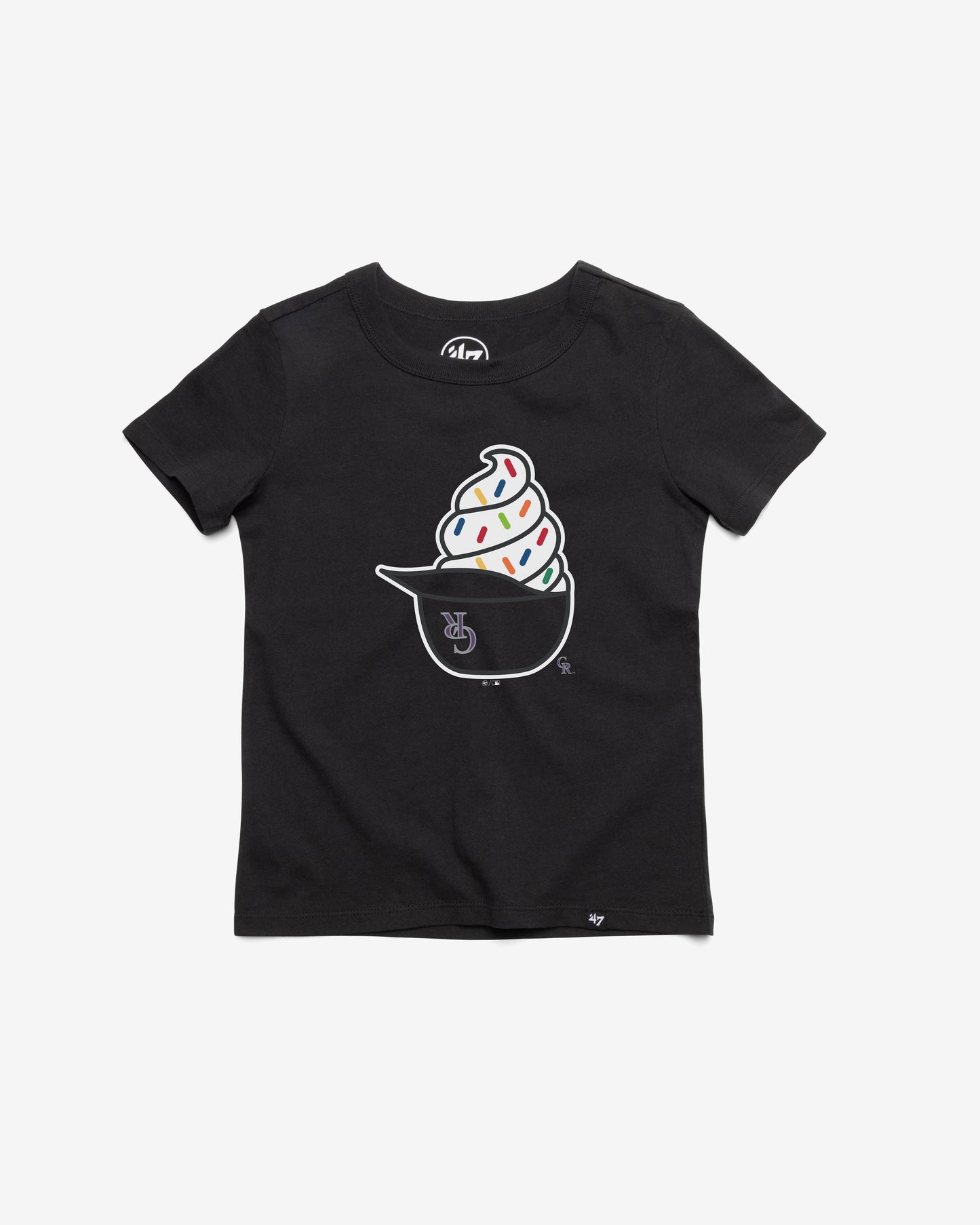 COLORADO ROCKIES ICE CREAM '47 KID'S FRANKLIN TEE