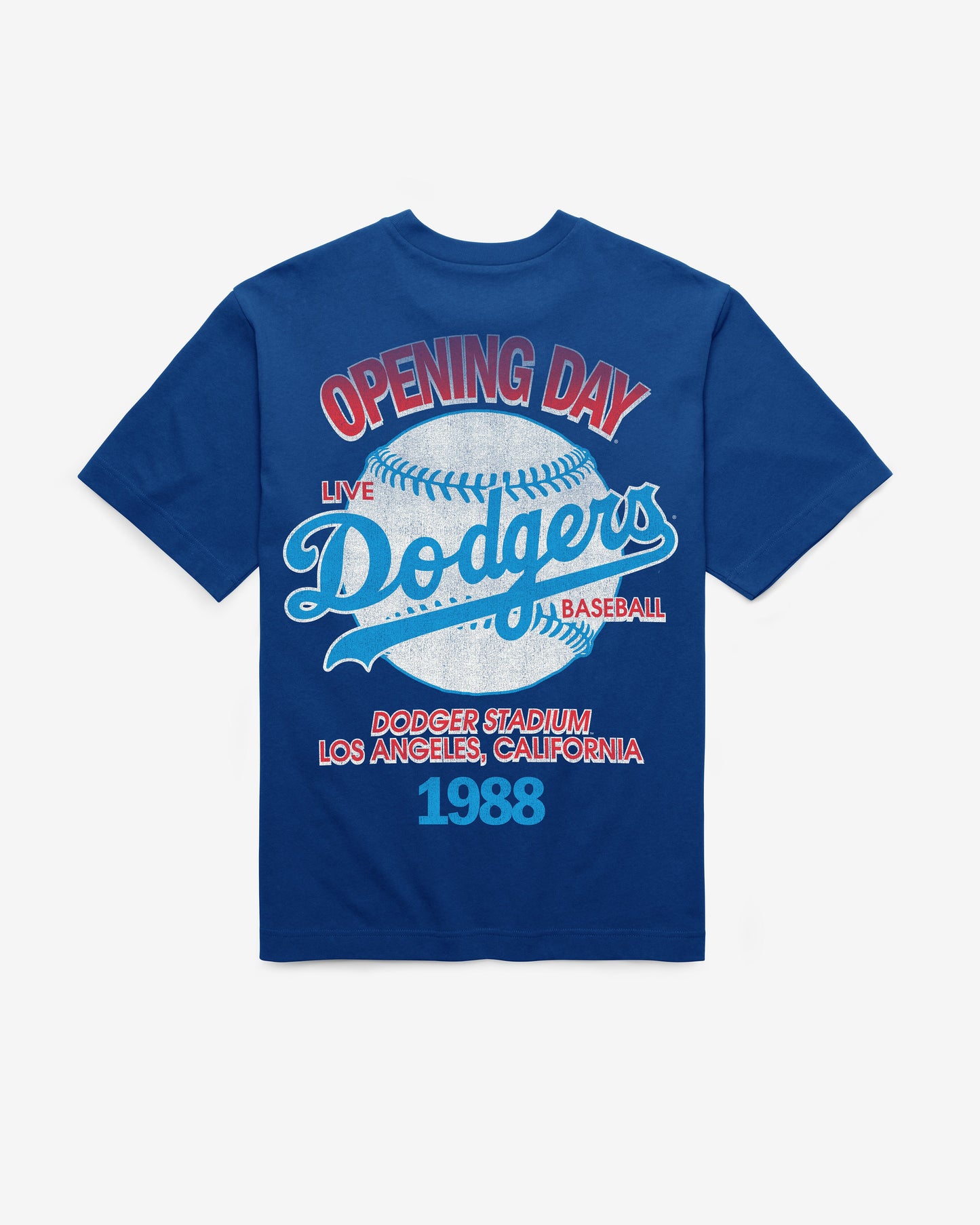 LOS ANGELES DODGERS COOPERSTOWN BACKER '47 FOUNDATION TEE