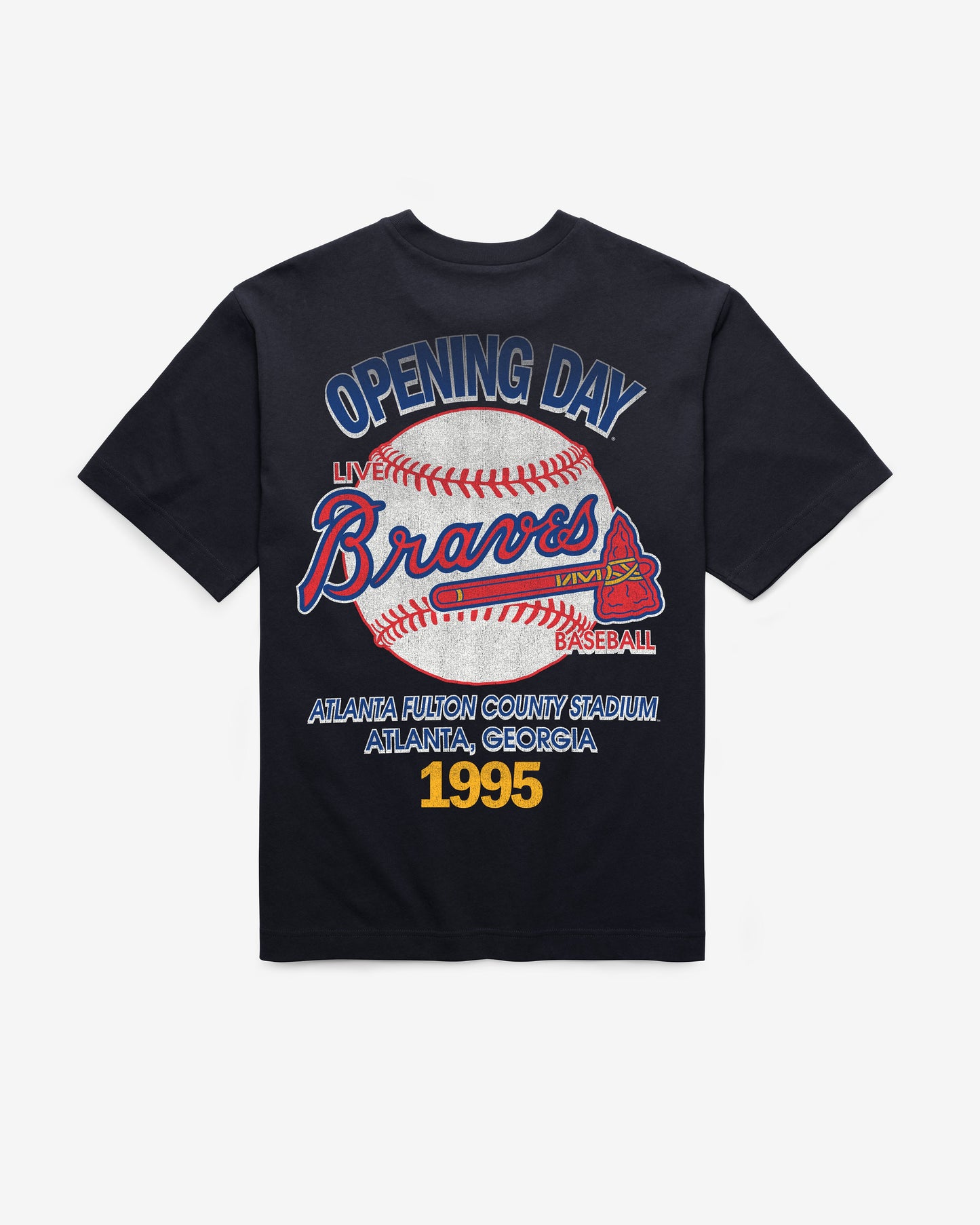 ATLANTA BRAVES COOPERSTOWN BACKER '47 FOUNDATION TEE